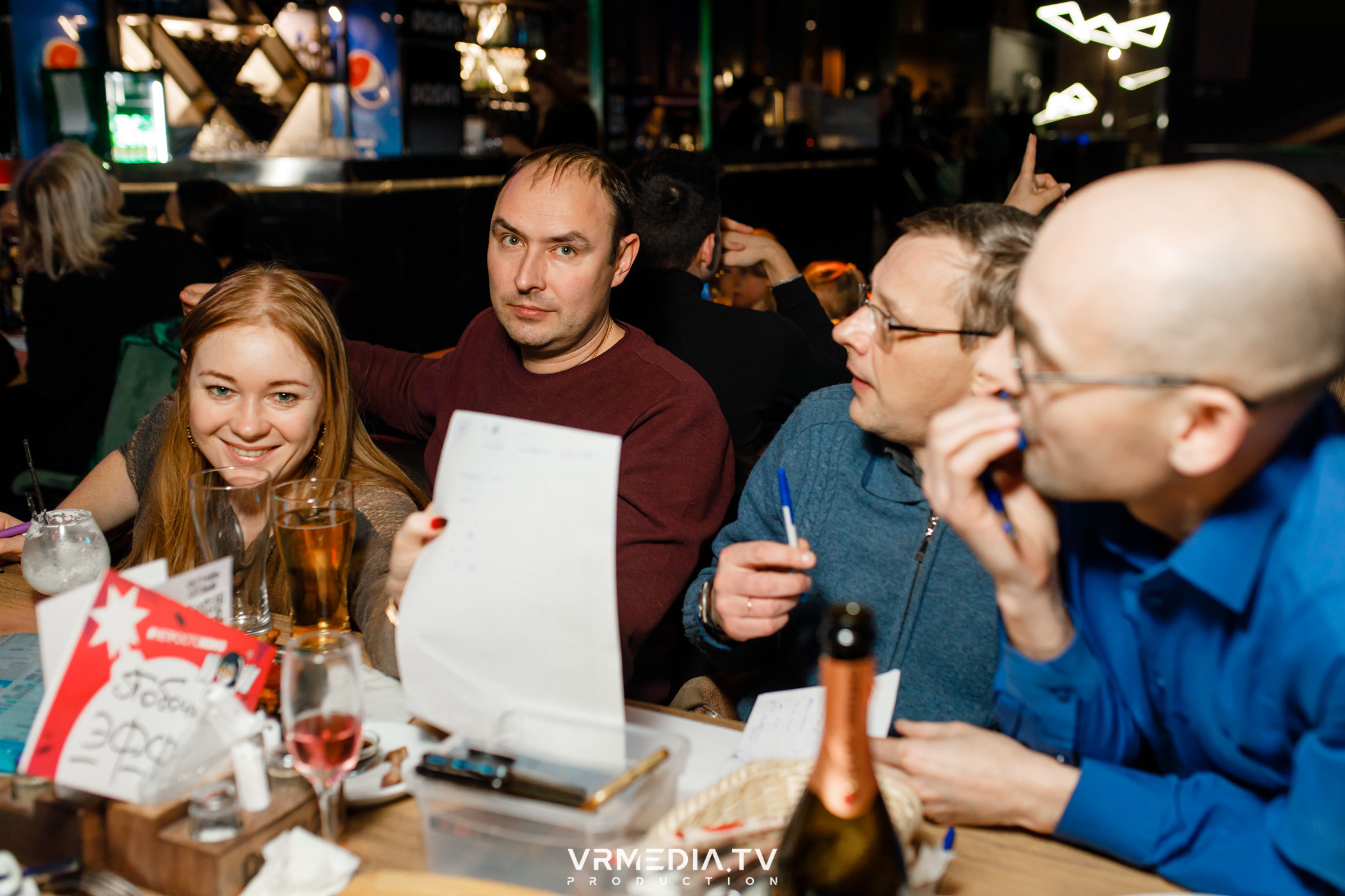 WoW QuiZ в баре «DOSKI»