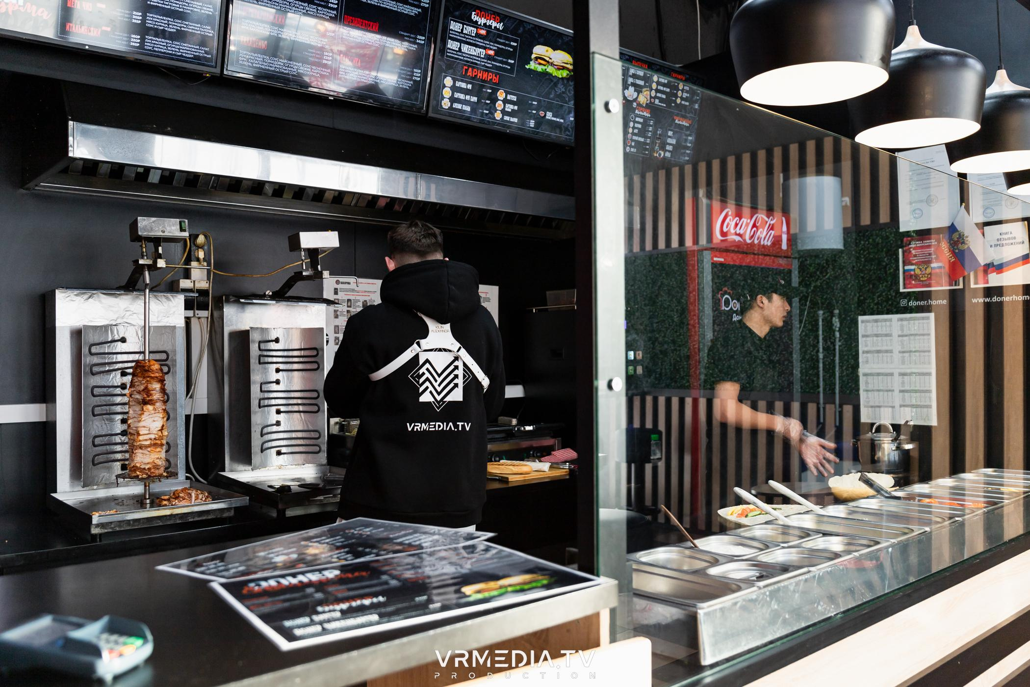 Backstage фотосъемки для контента «Doner Home»