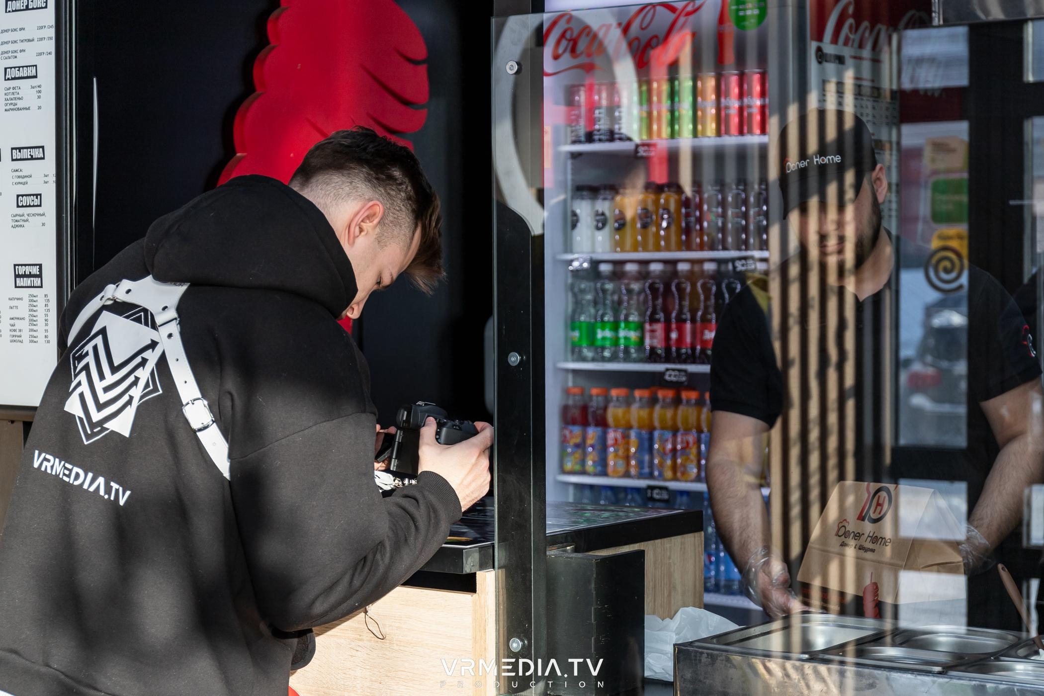 Backstage фотосъемки для контента «Doner Home»