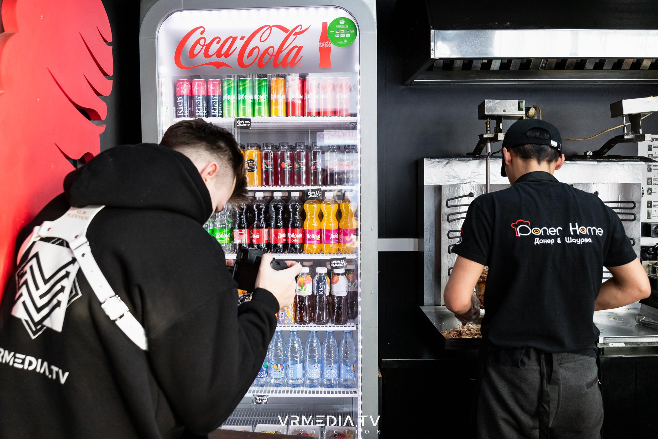 Backstage фотосъемки для контента «Doner Home»