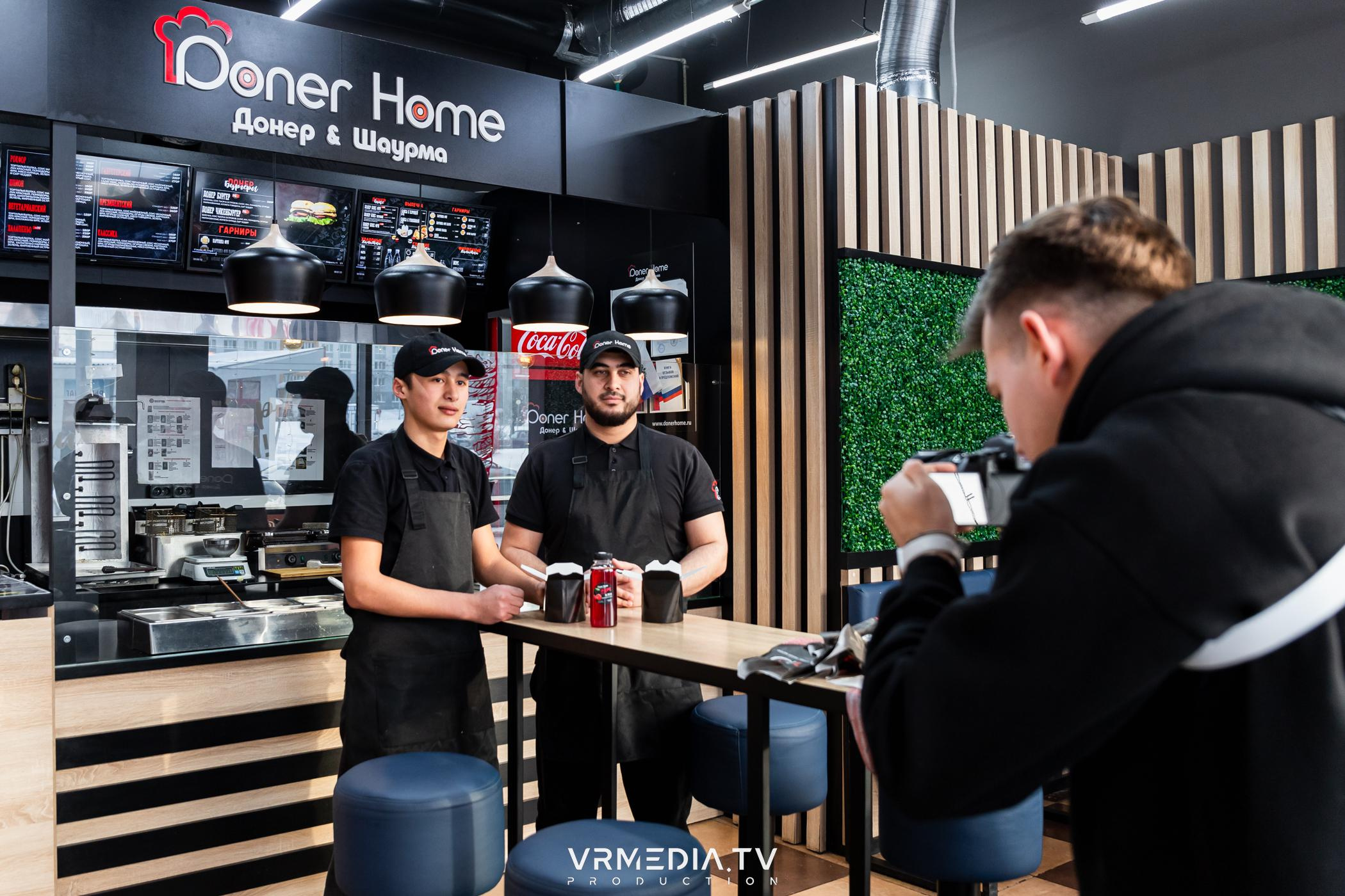Backstage фотосъемки для контента «Doner Home»