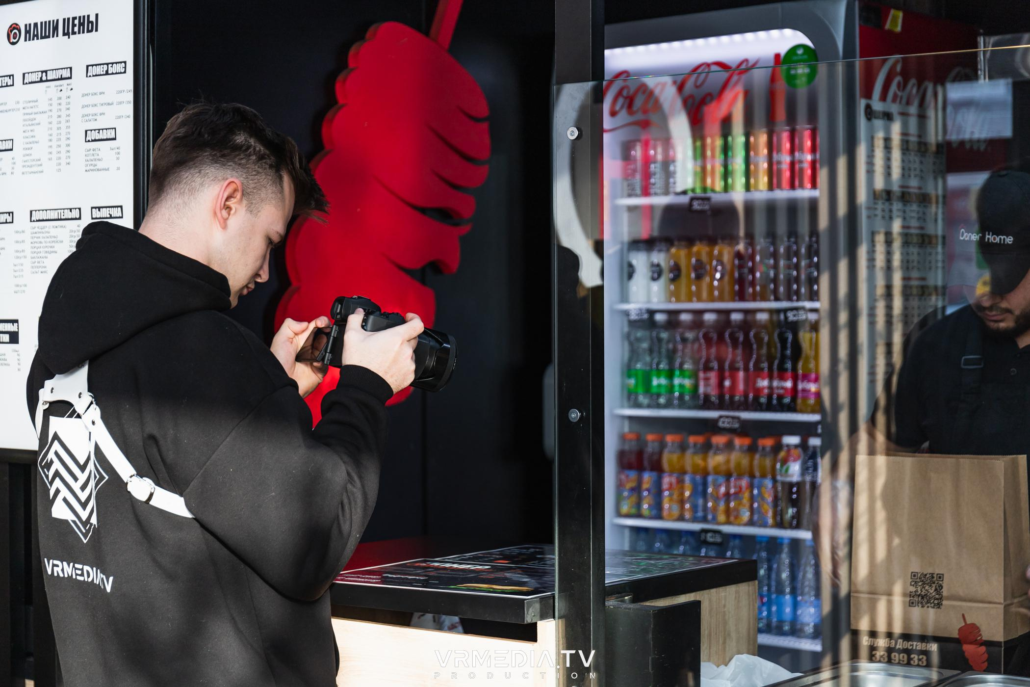 Backstage фотосъемки для контента «Doner Home»