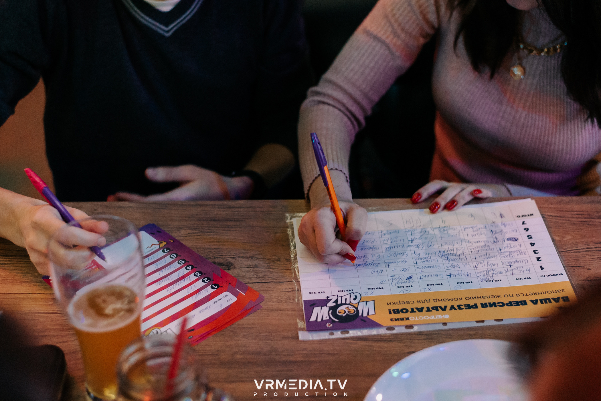 WoW QuiZ в баре «DOSKI»