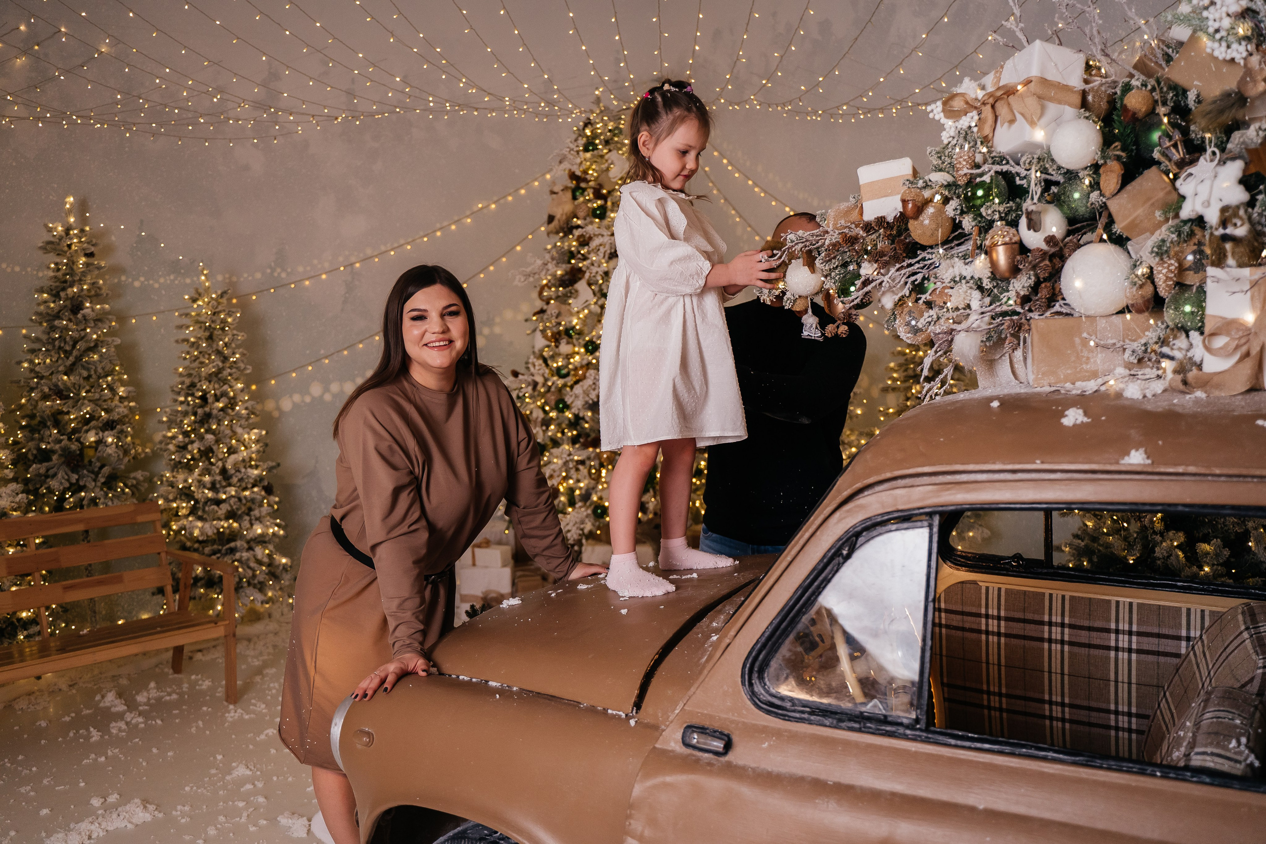 Новогодняя история двух принцесс. Свадебный и семейный фотограф в Новосибирске Синицына Наталья