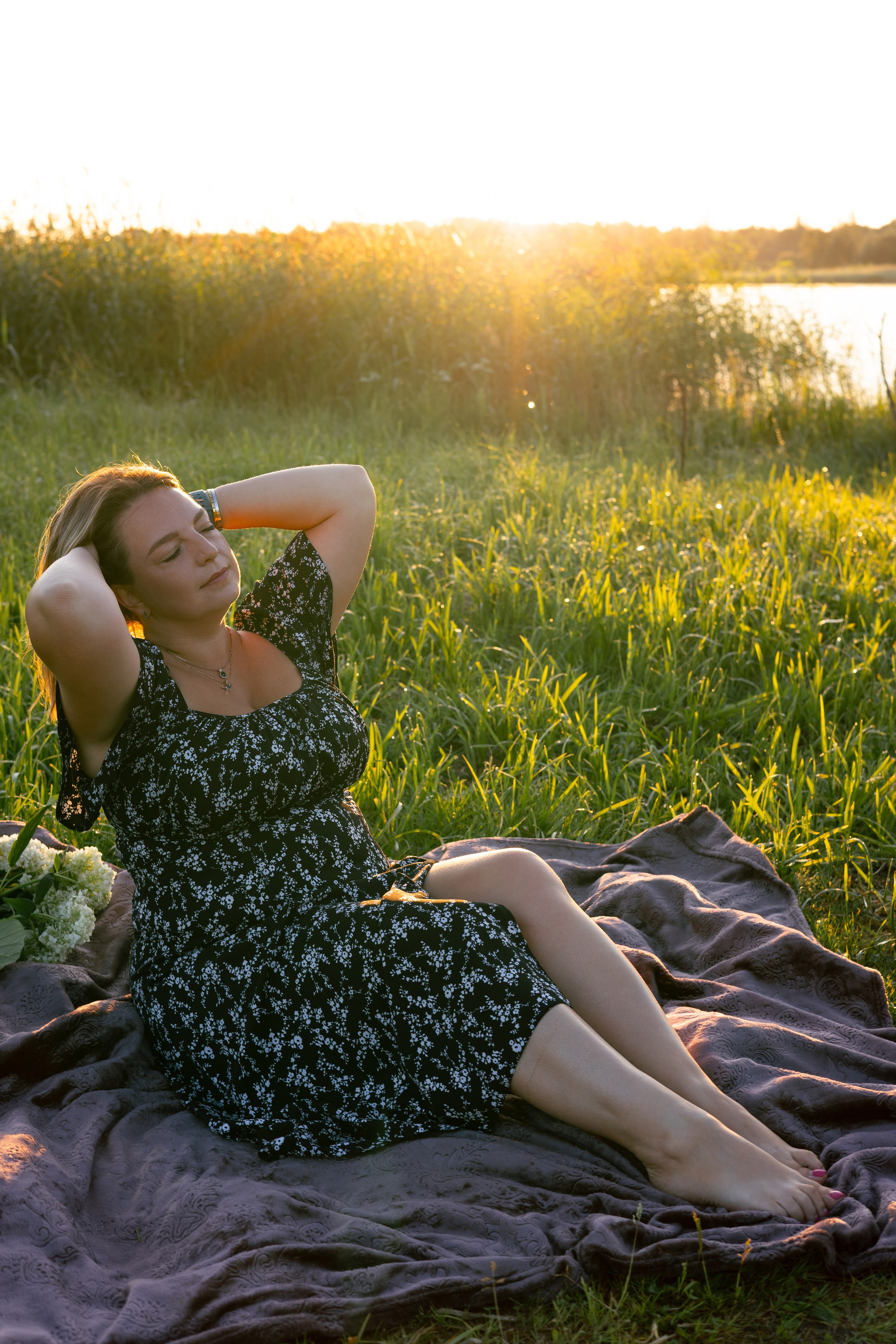 Невероятный рассвет в деревне. Портретный, семейный фотограф в Санкт-Петербурге и Ленинградской области Виктория Соловьёва