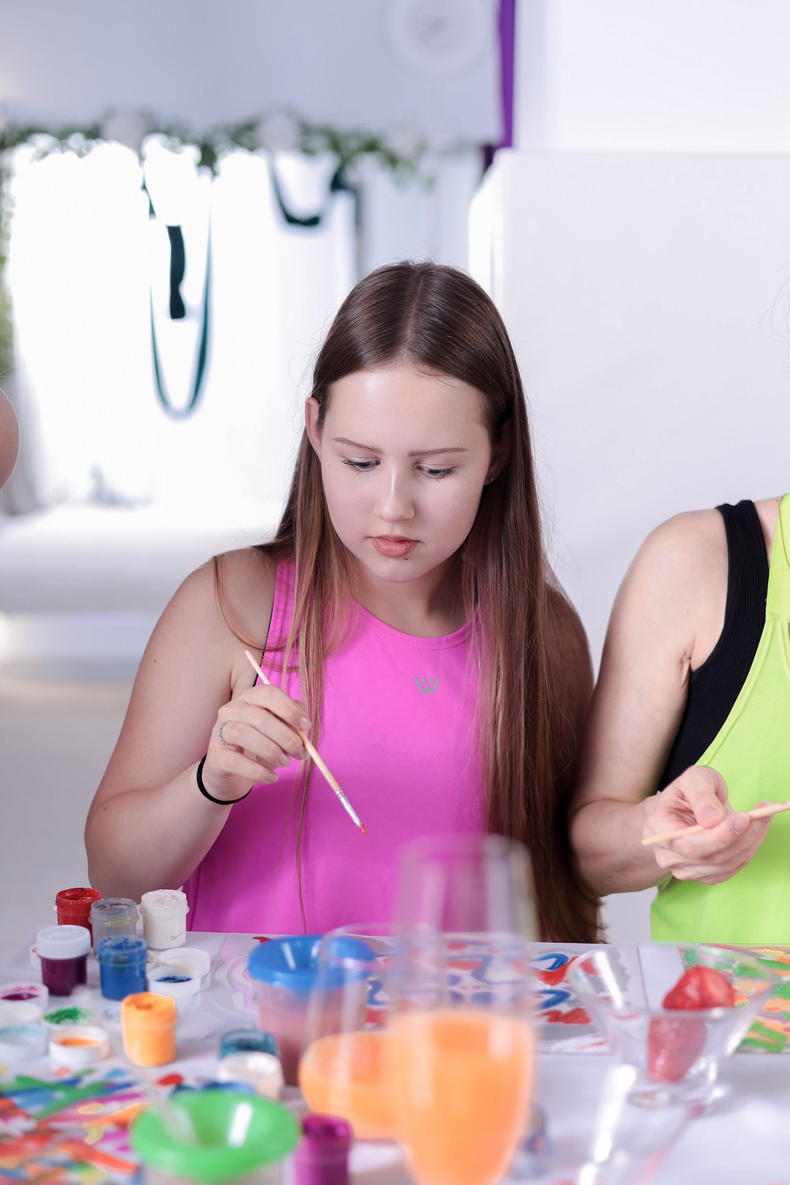 Арт-терапия + аэройога. Фотограф Надршина Лилия