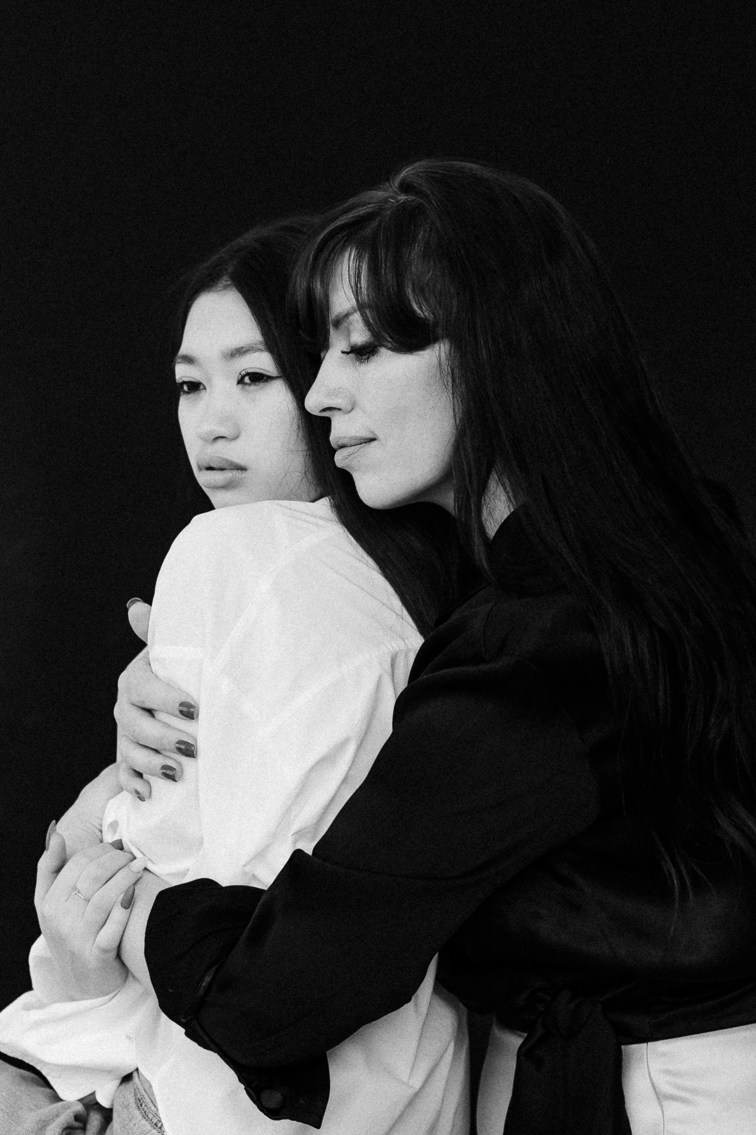 Настя с мамой