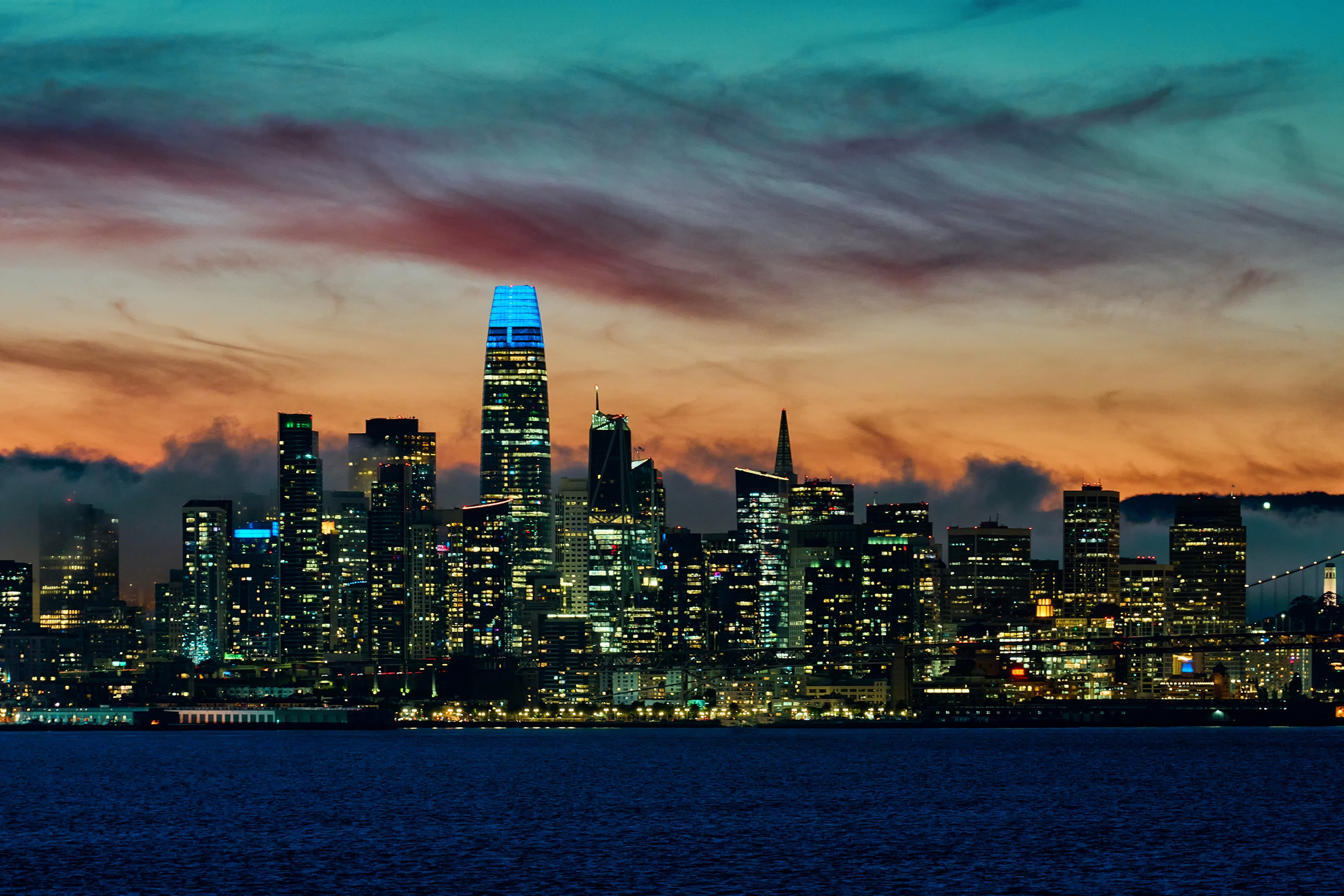 San Francisco (Сан-Франциско) — виды с бухты. Яркие фото на Чёрном море