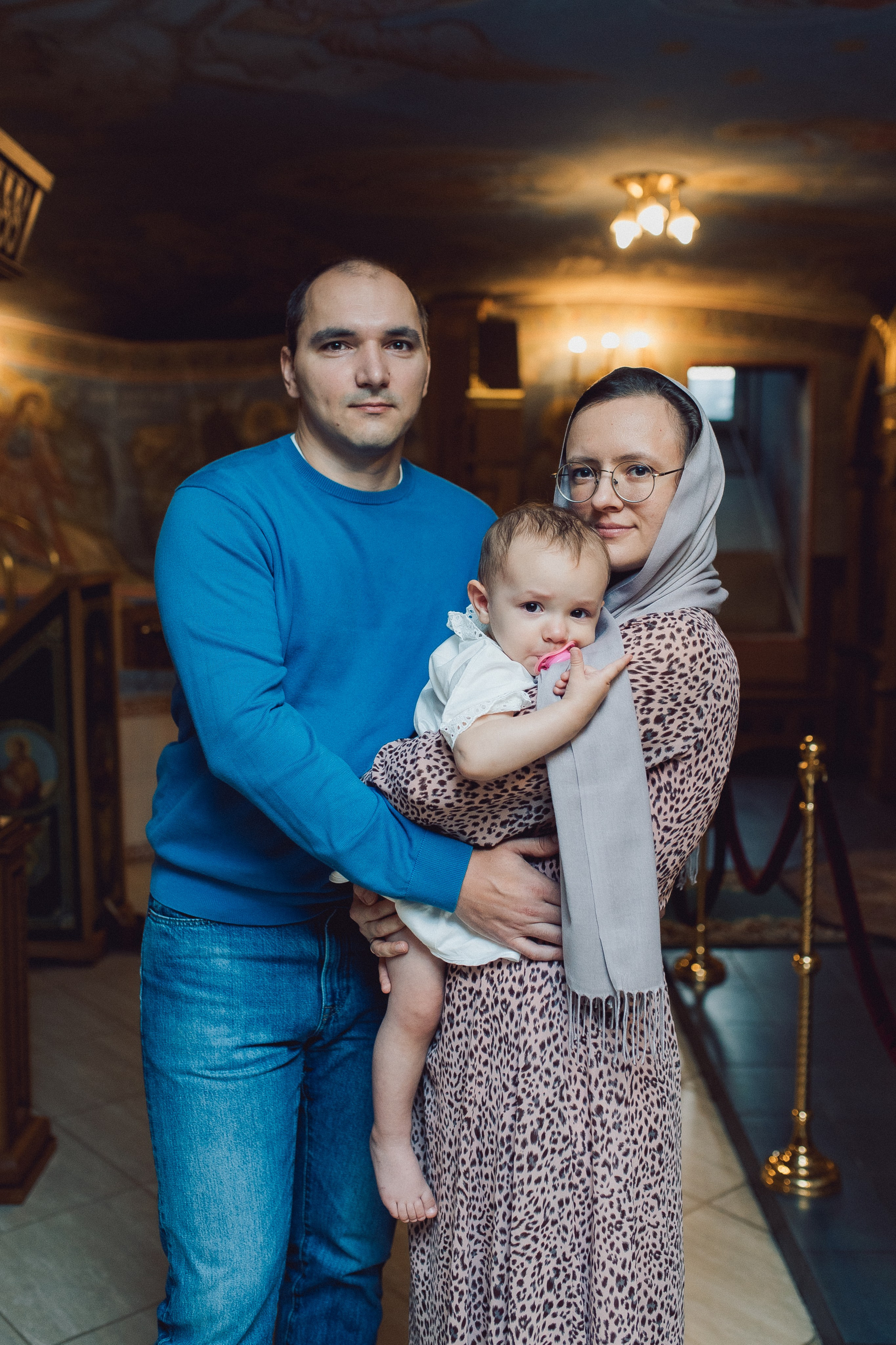 Крещение в Троицком соборе