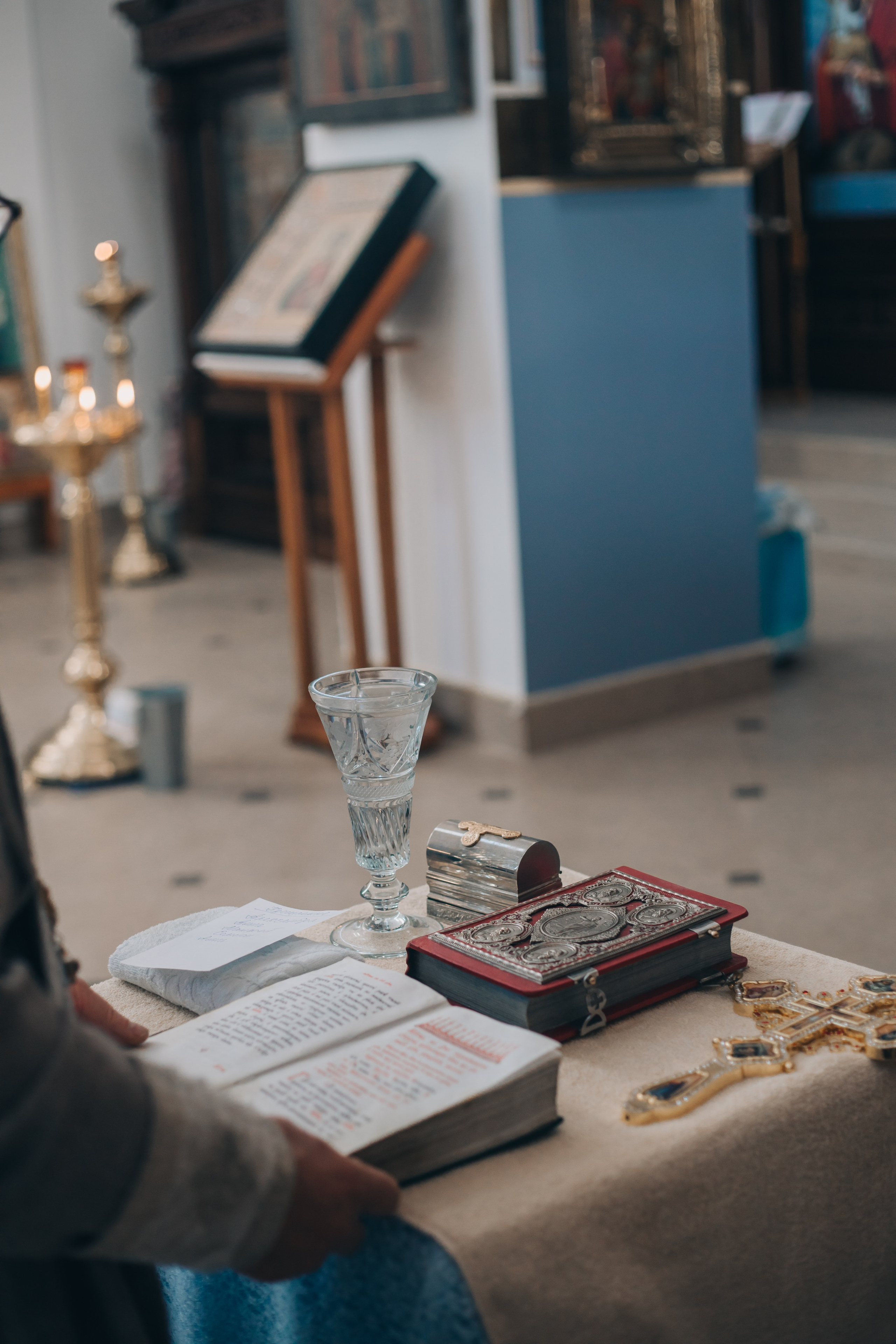 Съемка таинства крещения в Новопокровской. Свадебный и семейный фотограф в Краснодарском крае Мария Данилкина