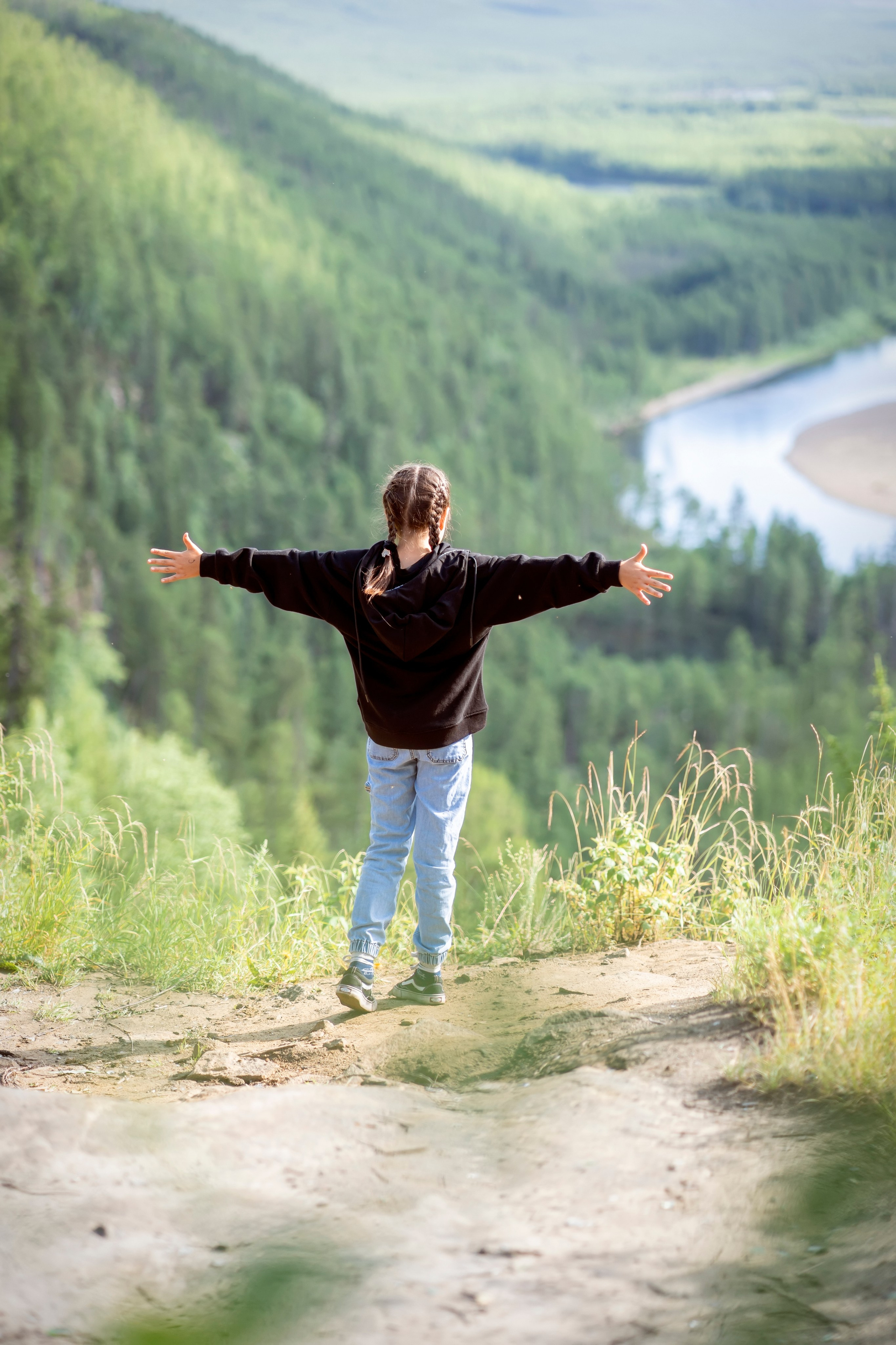 Летняя прогулка на АЯМовской скале. Семейный и детский фотограф в Хабаровске Анна Гриневич