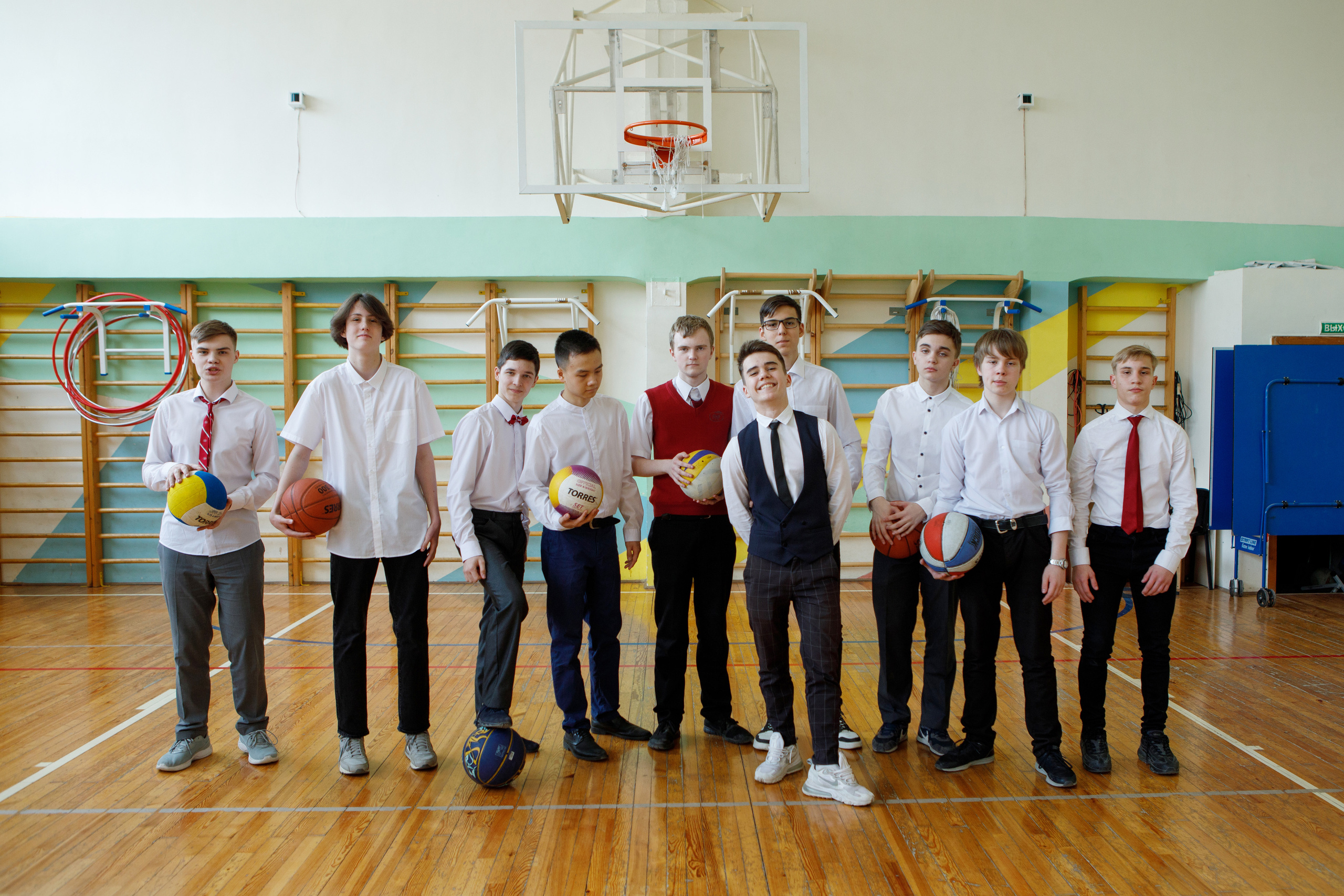 Школьная фотосессия для 9 класса. Фотомастерская Воробьевых