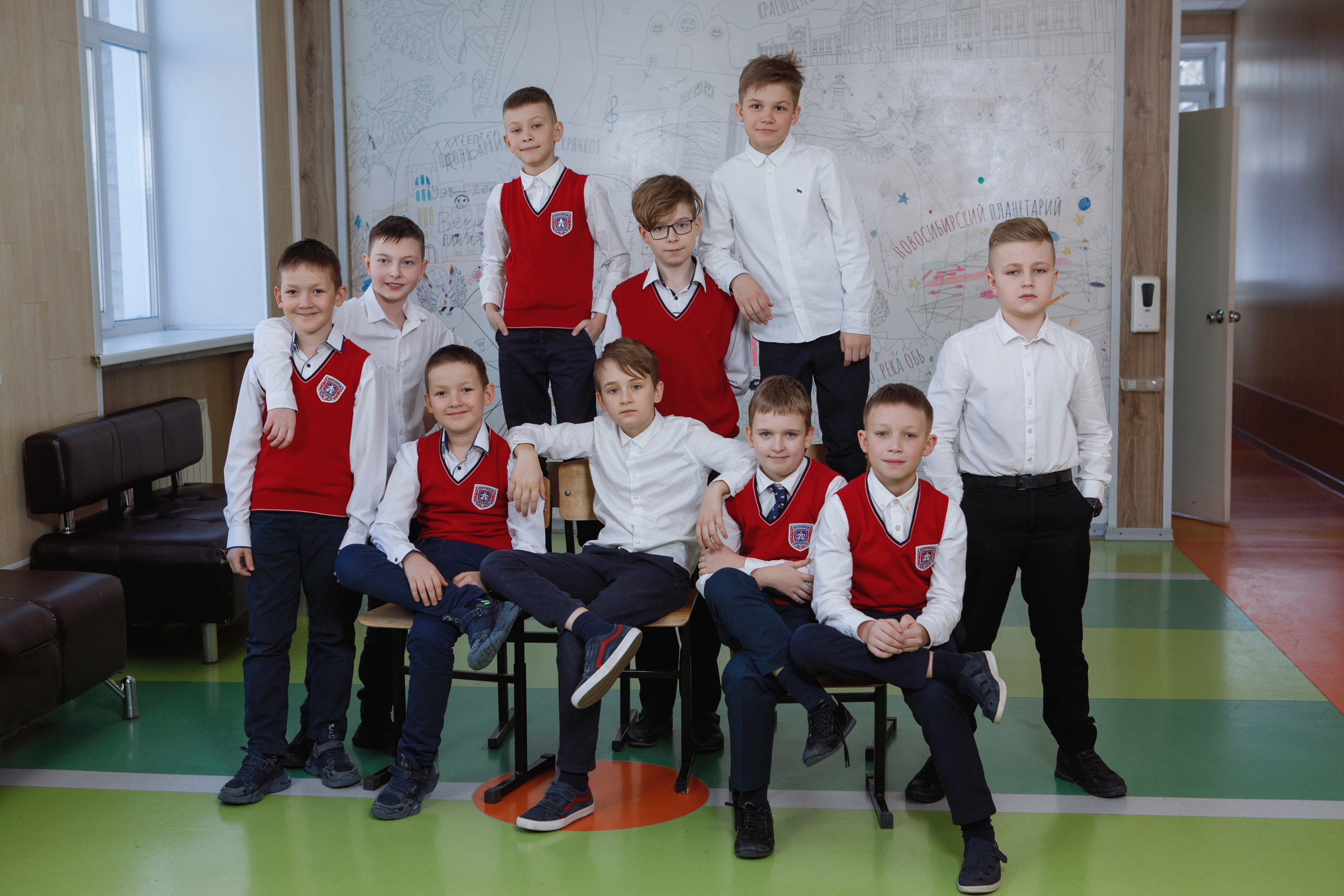 Фотосессия в школе для 4 класса. Фотомастерская Воробьевых