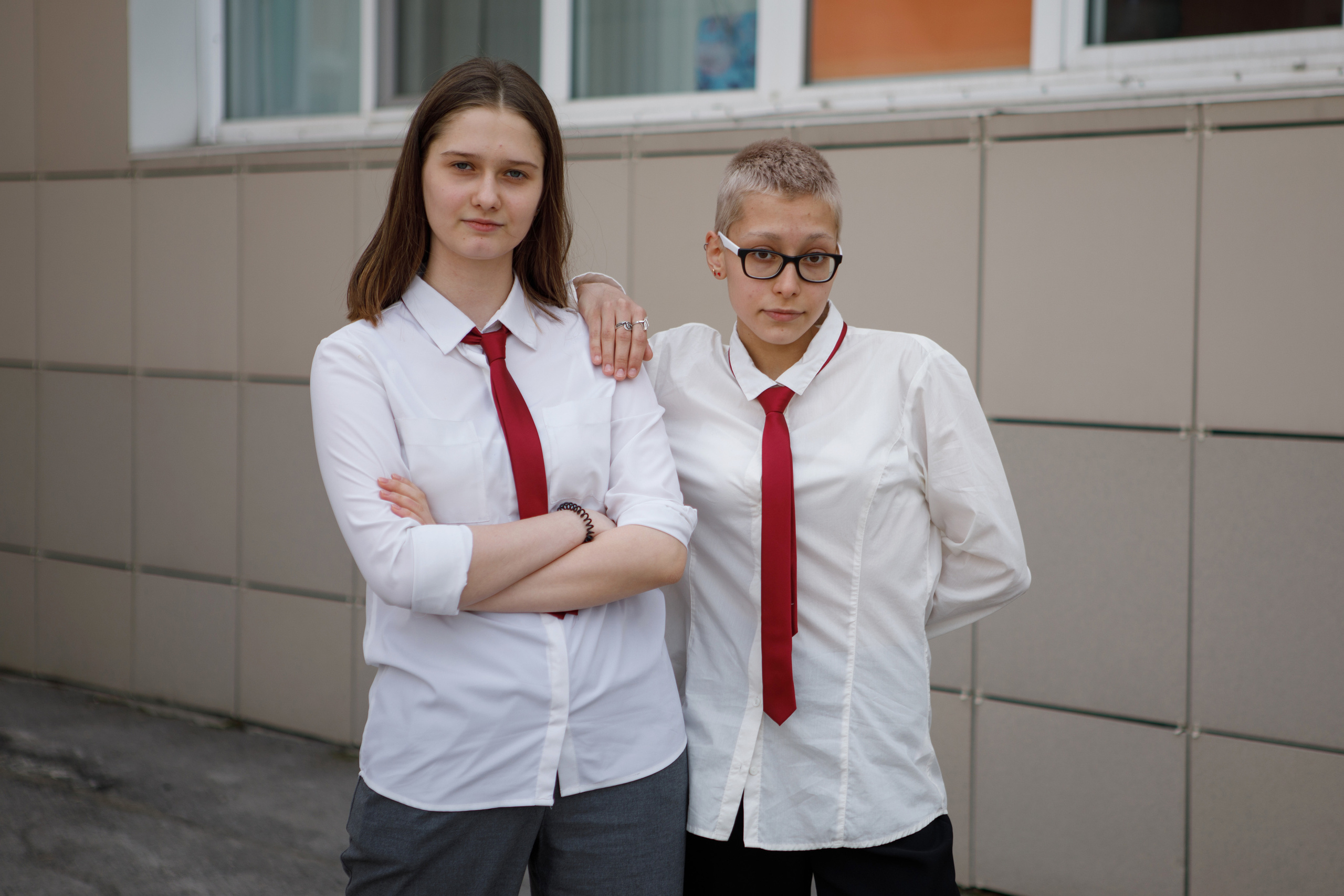 Школьная фотосессия для 9 класса. Фотомастерская Воробьевых