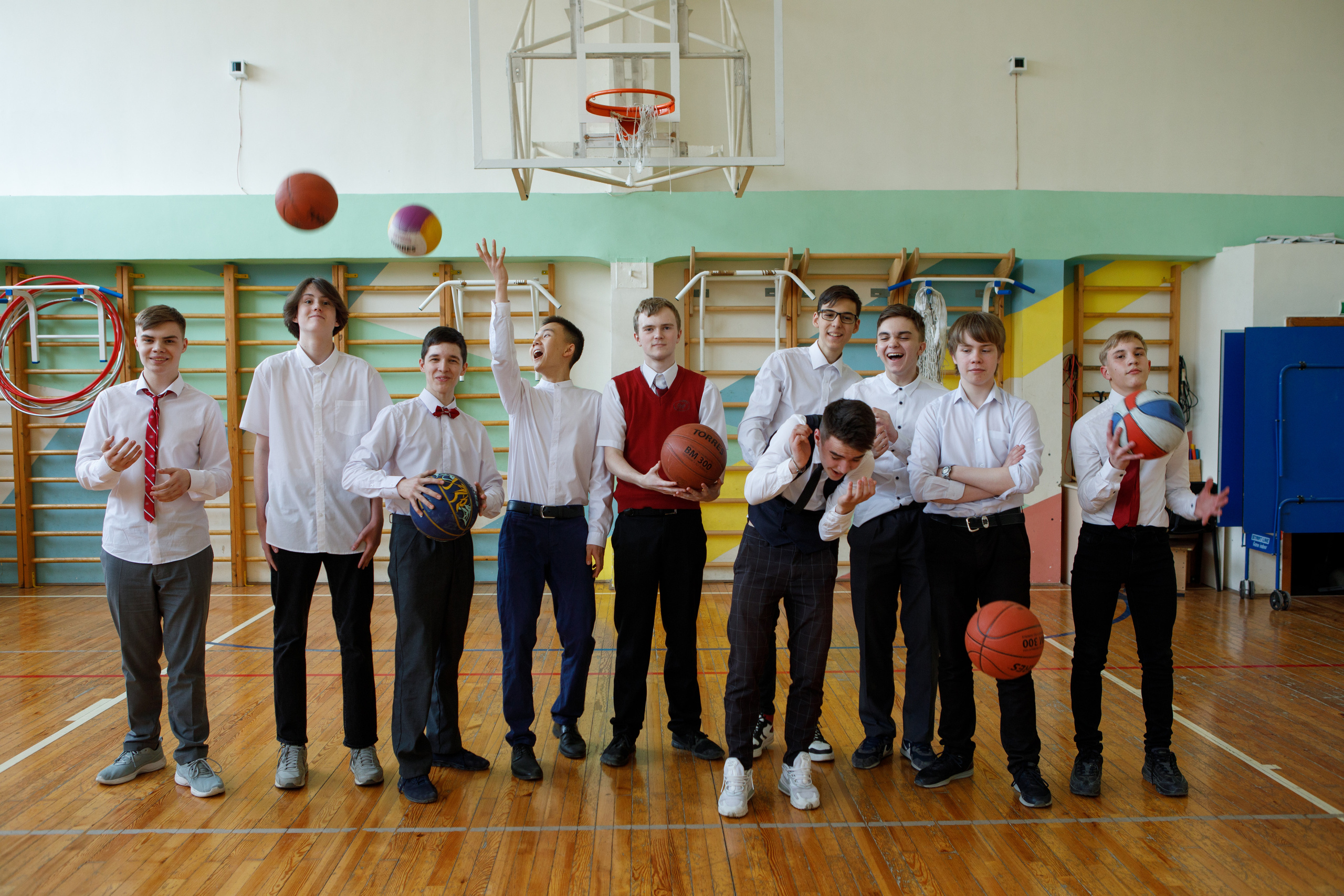 Школьная фотосессия для 9 класса. Фотомастерская Воробьевых