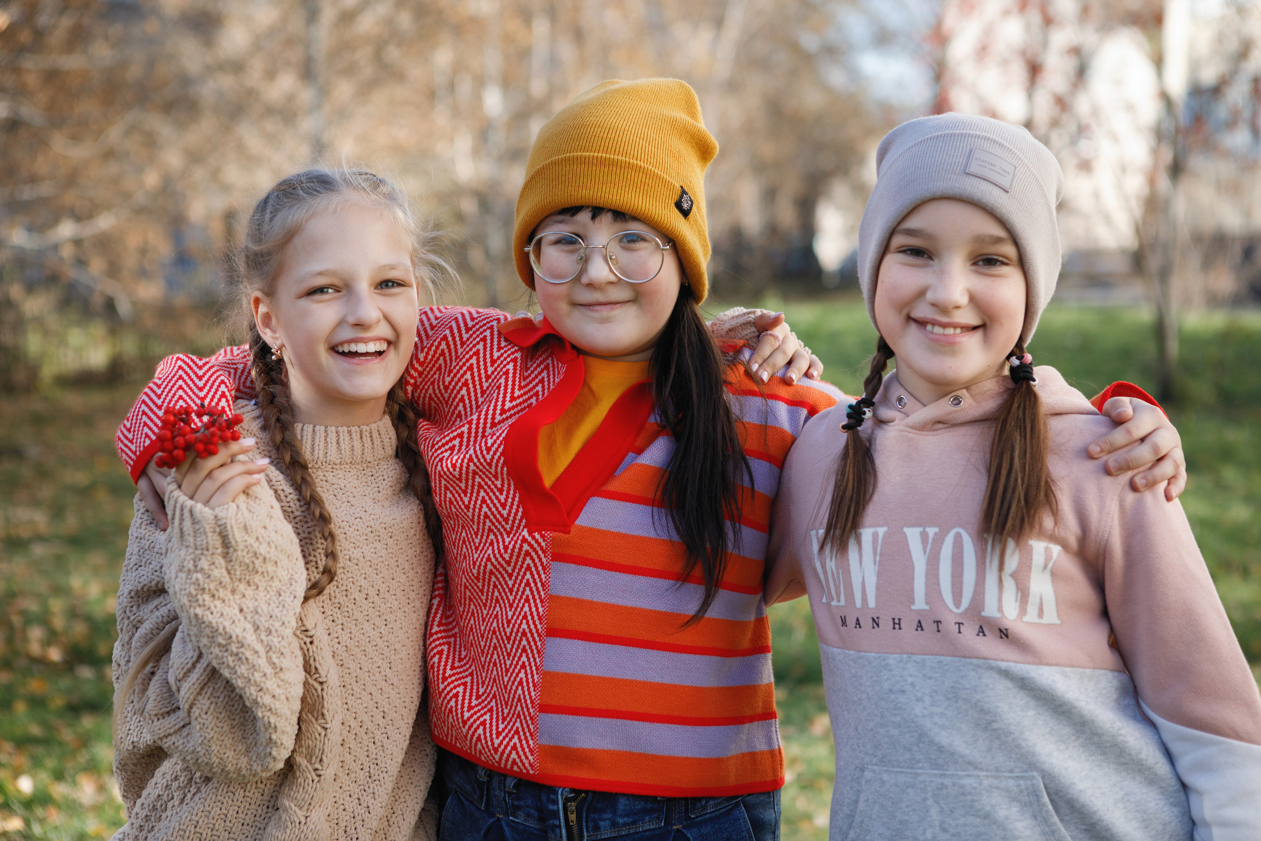 Осенняя фотосессия для всего класса. Фотомастерская Воробьевых