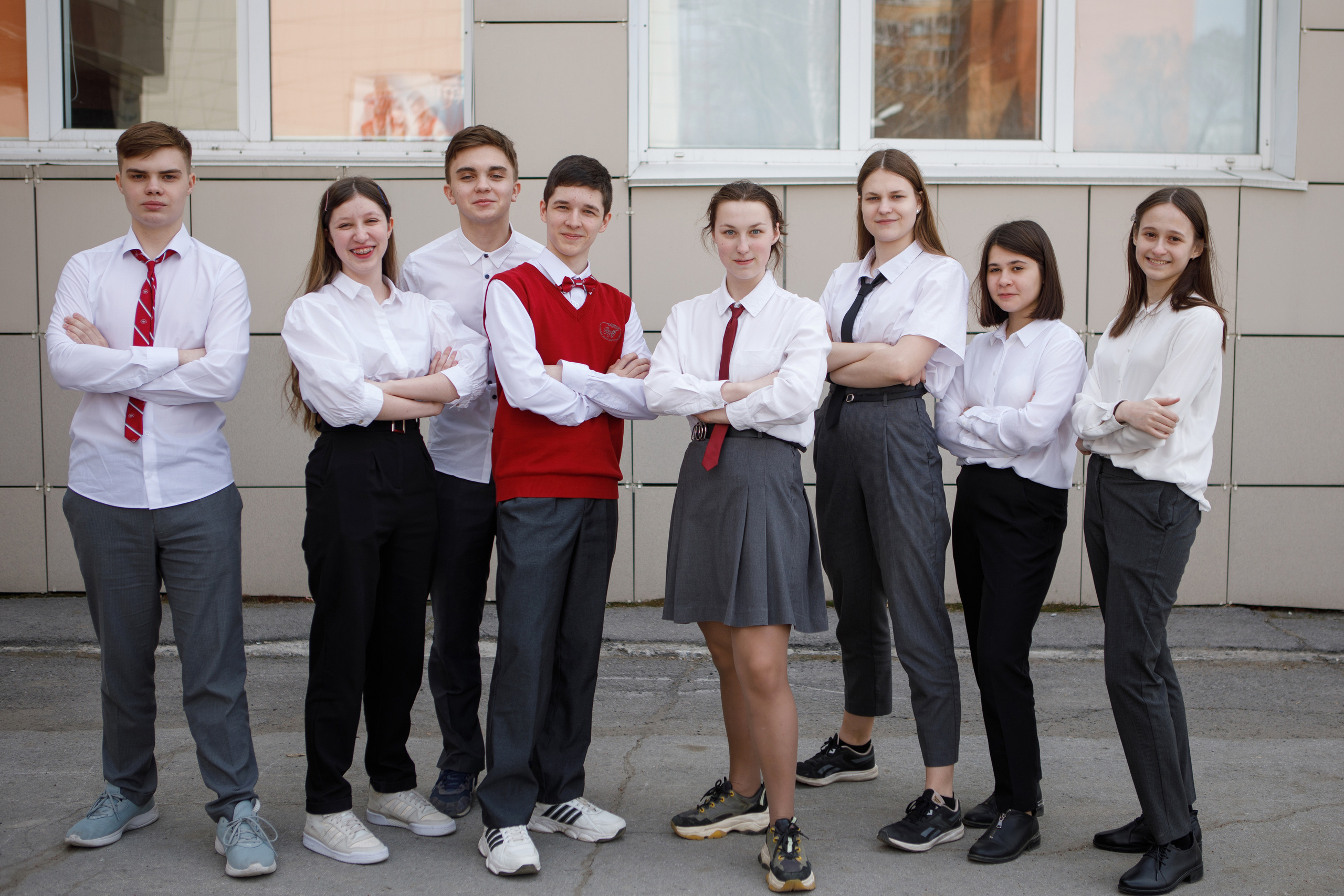 Школьная фотосессия для 9 класса. Фотомастерская Воробьевых