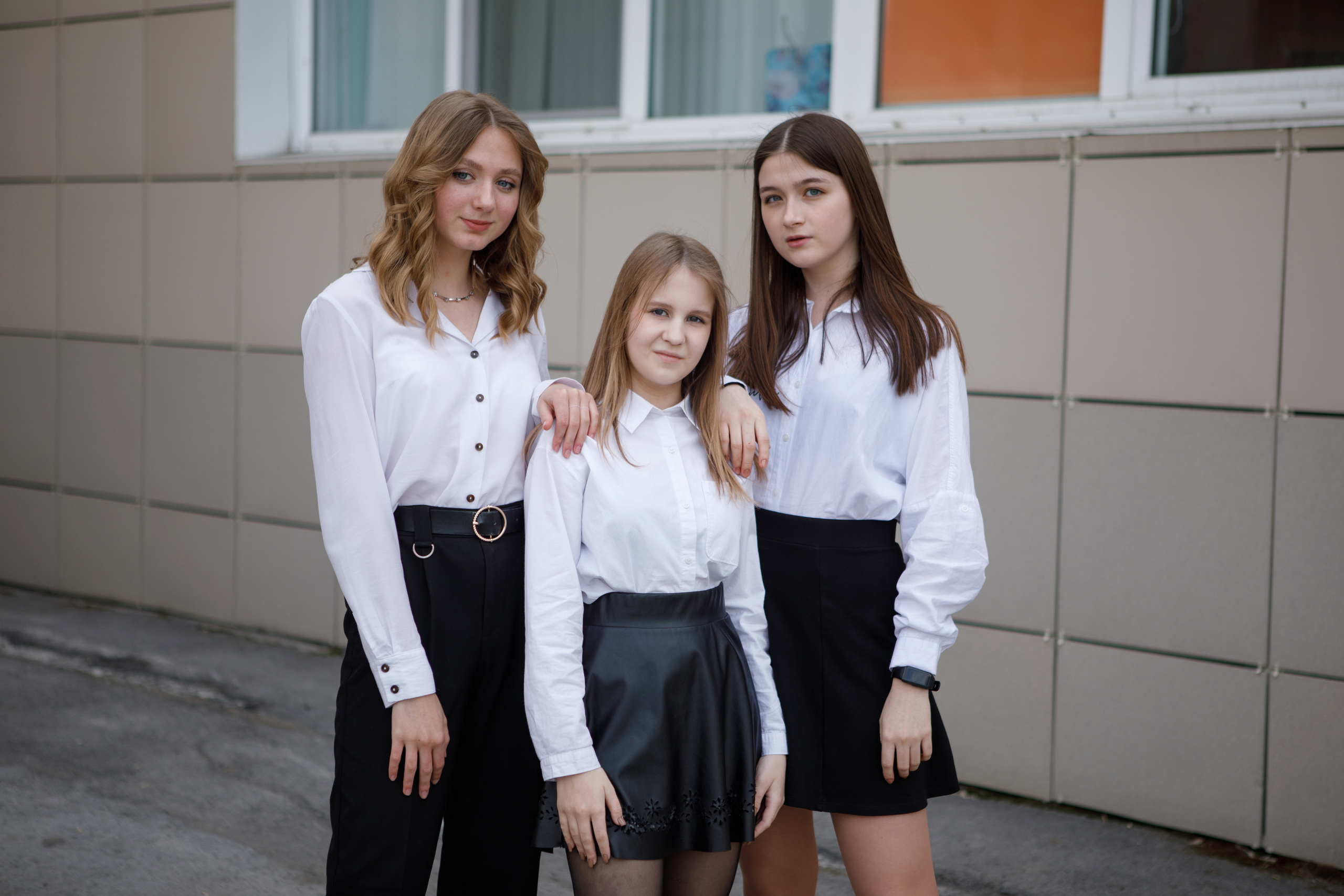 Школьная фотосессия для 9 класса. Фотомастерская Воробьевых