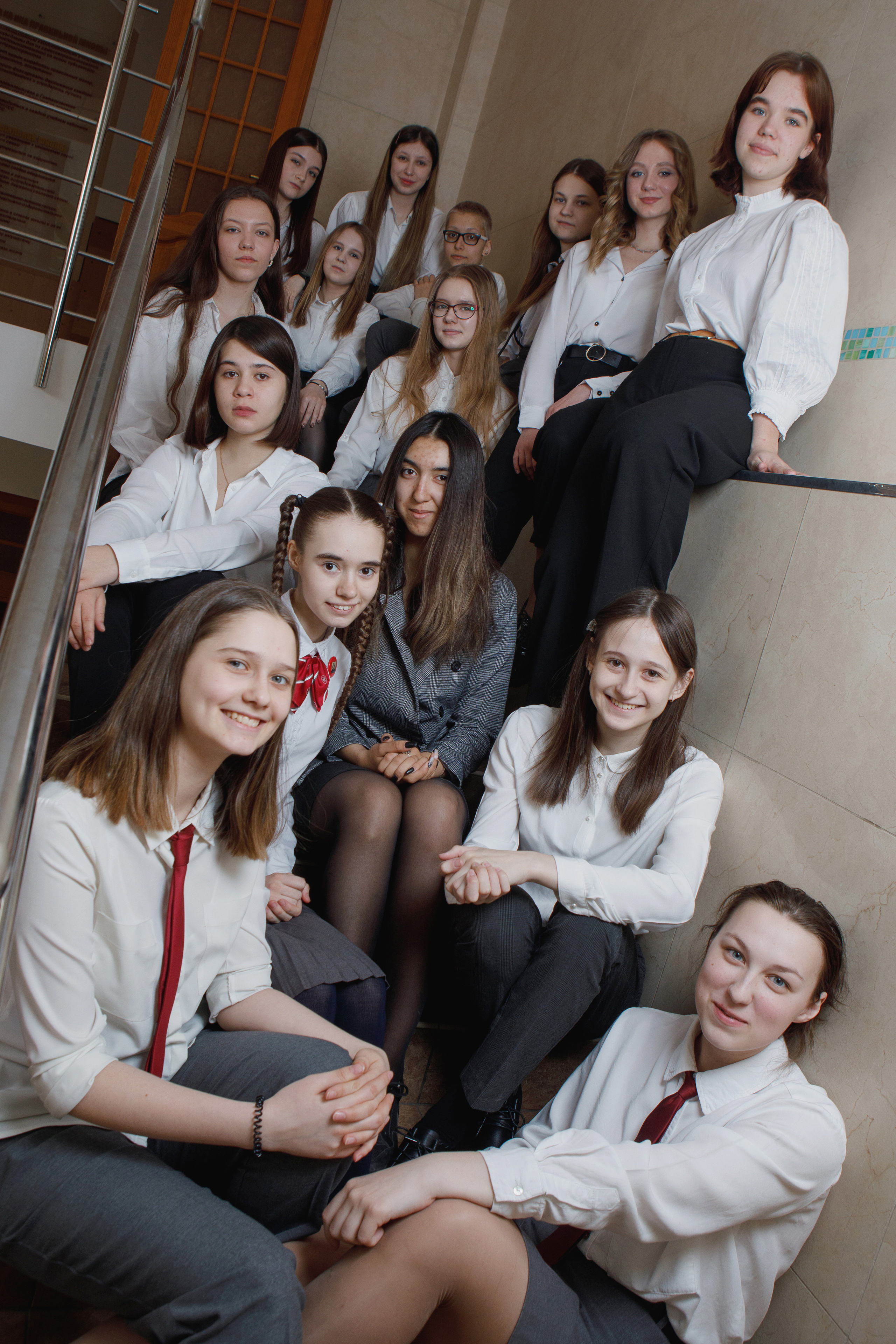 Школьная фотосессия для 9 класса. Фотомастерская Воробьевых