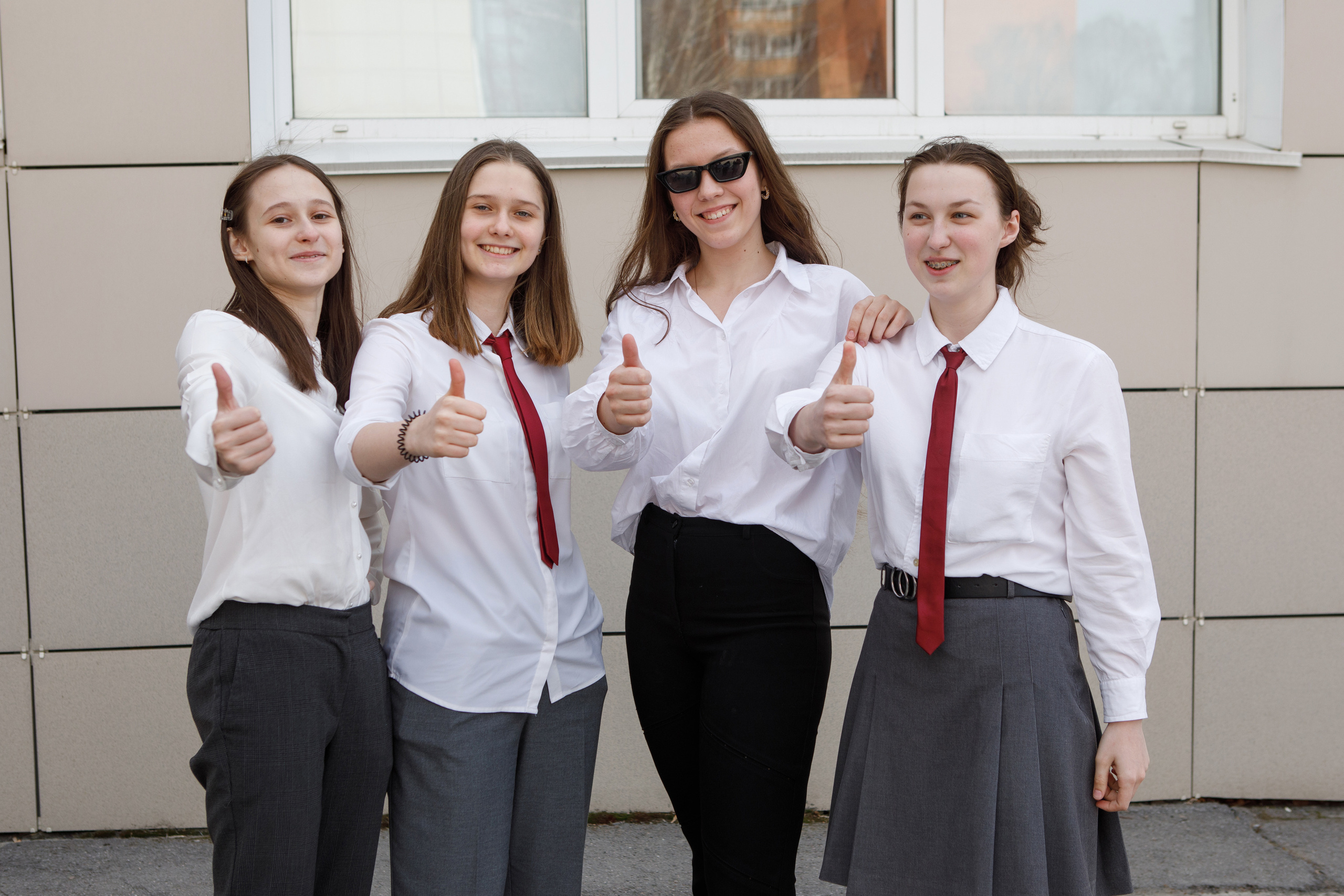 Школьная фотосессия для 9 класса. Фотомастерская Воробьевых