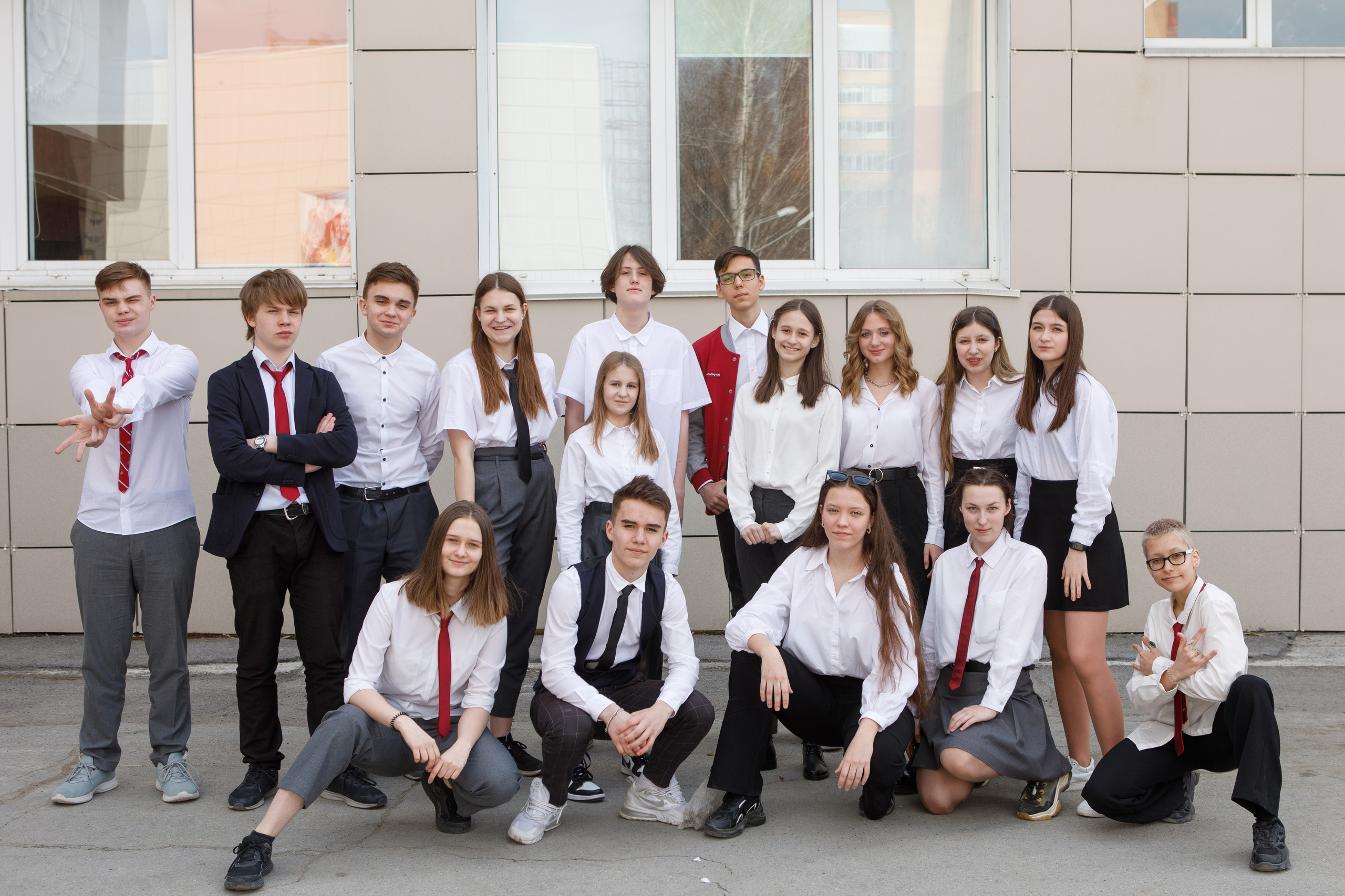 Школьная фотосессия для 9 класса. Фотомастерская Воробьевых