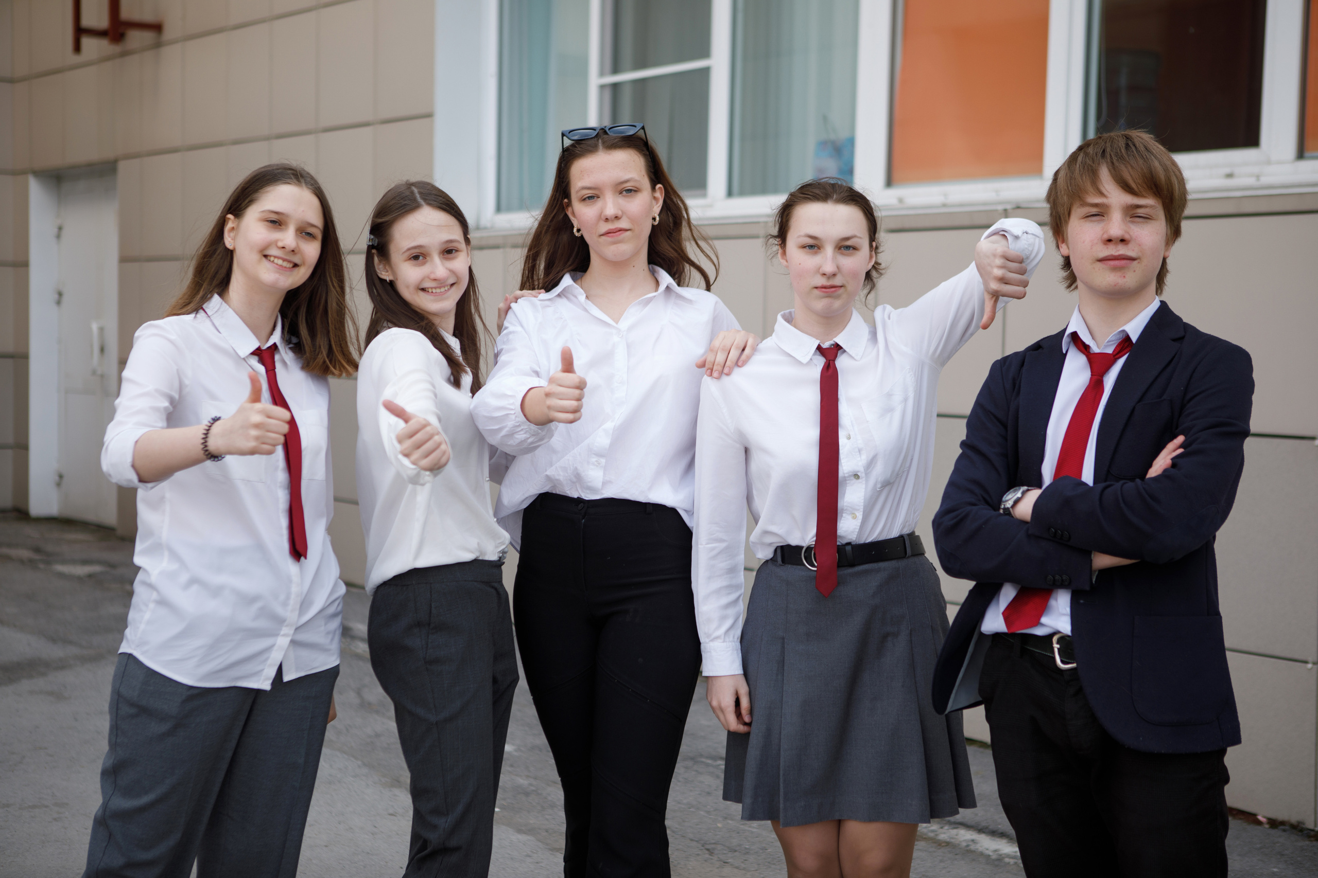 Школьная фотосессия для 9 класса. Фотомастерская Воробьевых