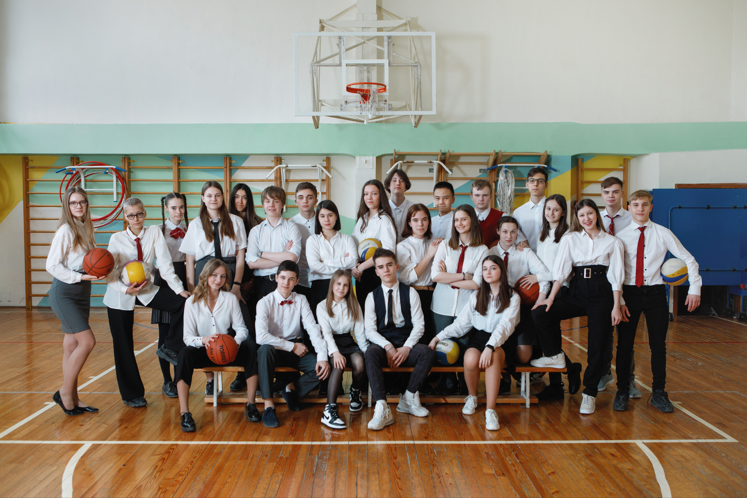 Школьная фотосессия для 9 класса. Фотомастерская Воробьевых