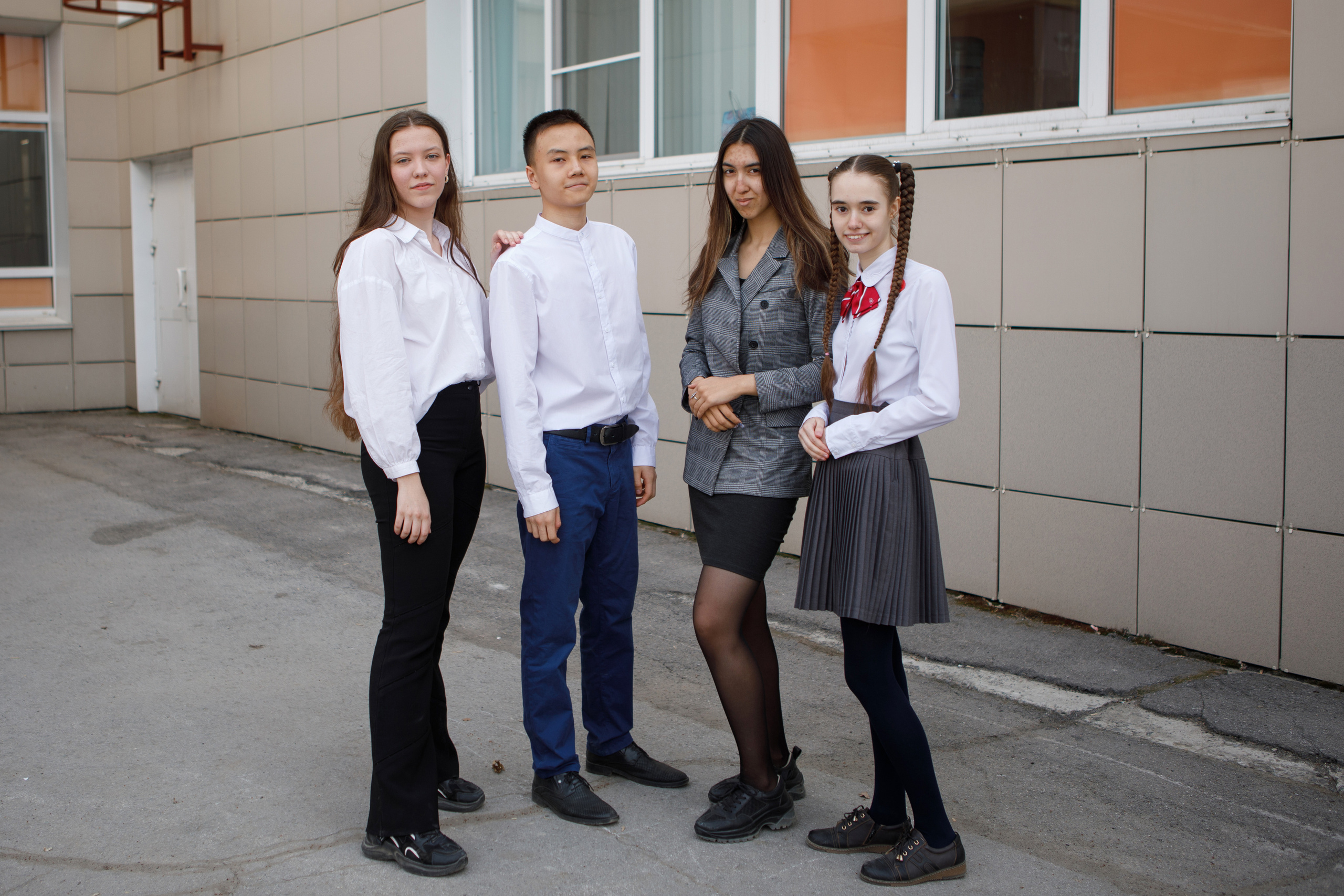 Школьная фотосессия для 9 класса. Фотомастерская Воробьевых