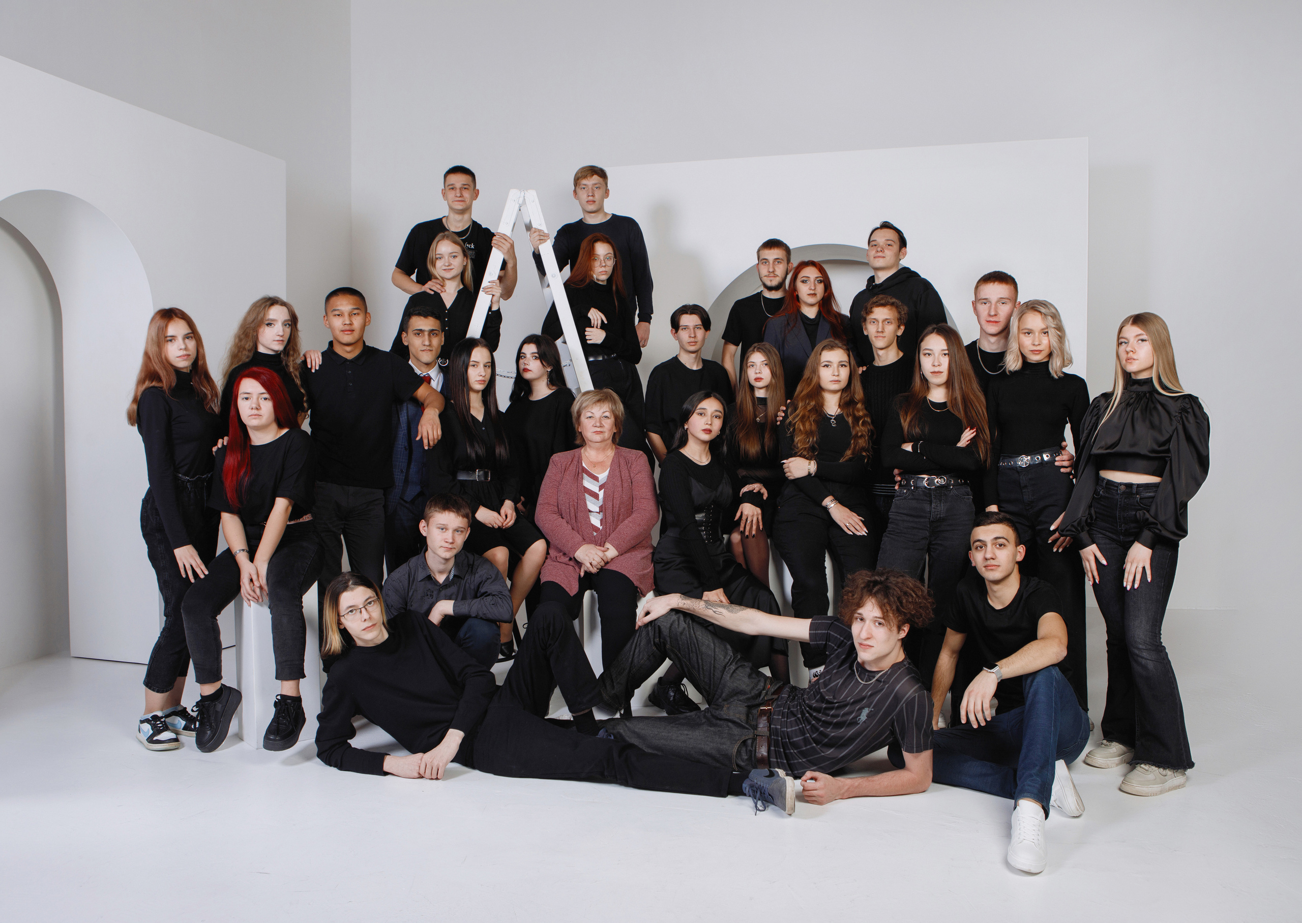 Выпускной фотоальбом для 11А школа 178. Фотомастерская Воробьевых