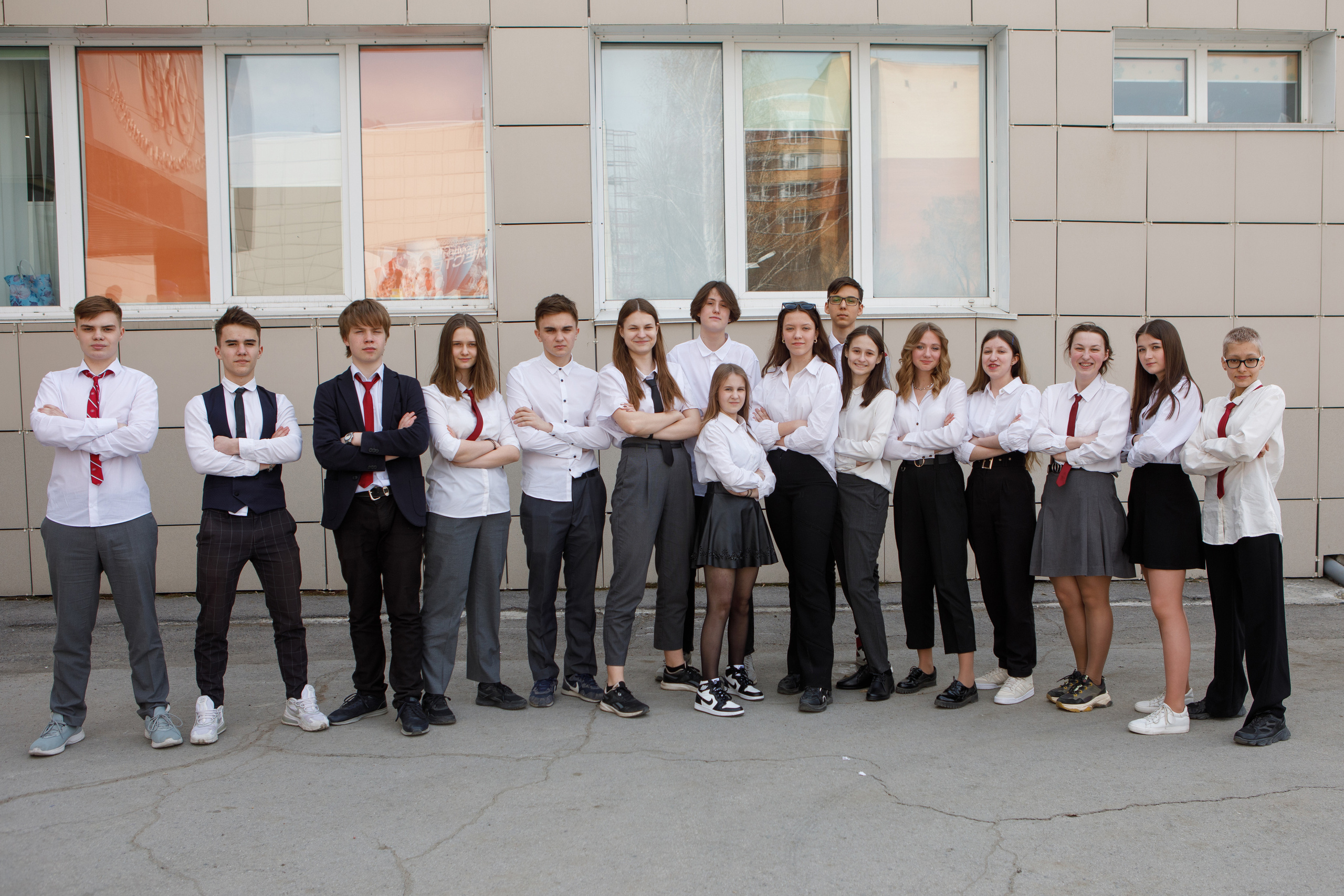 Школьная фотосессия для 9 класса. Фотомастерская Воробьевых