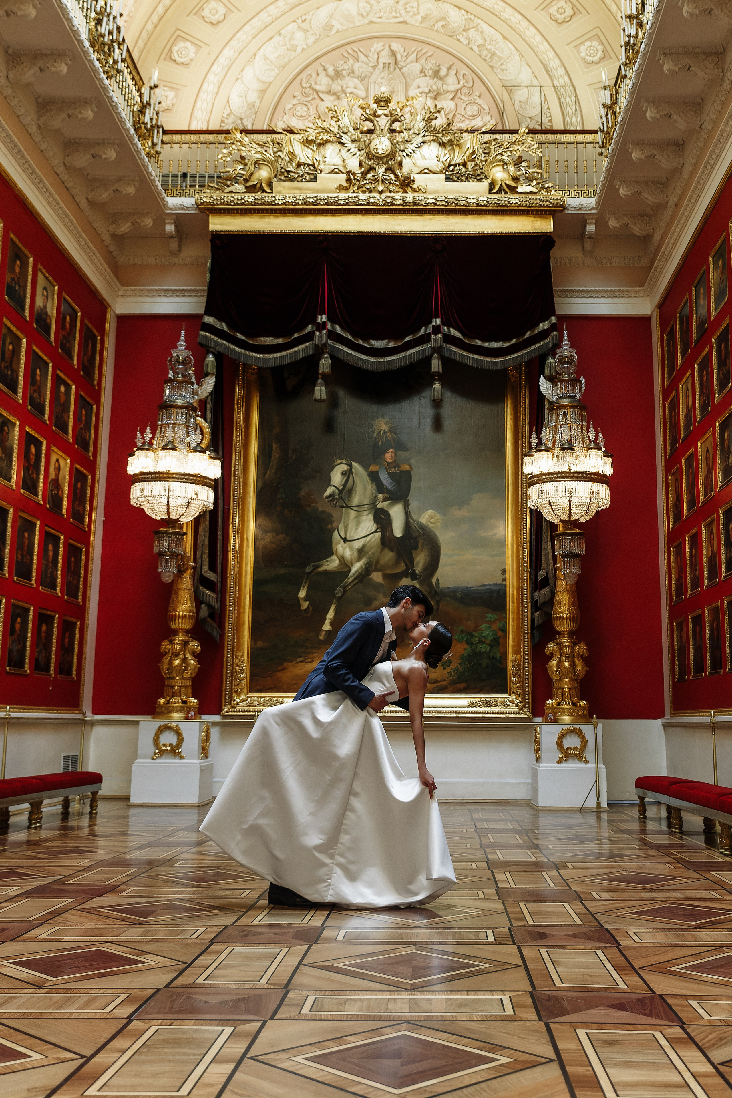 Свадьба в Эрмитаже. Свадебный и портретный фотограф в Санкт-Петербурге Анна Демьянова