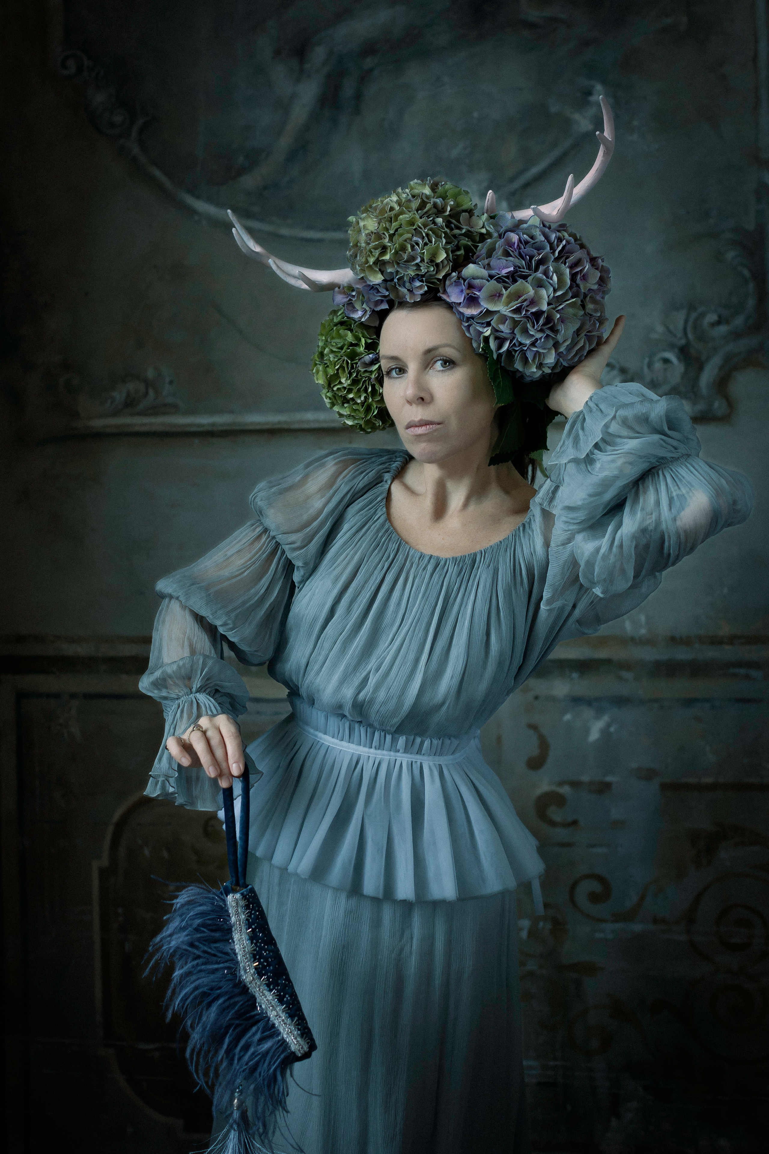 Анастасия. Творческая съемка. Портретный творческий фотограф в Москве Надя Дудник