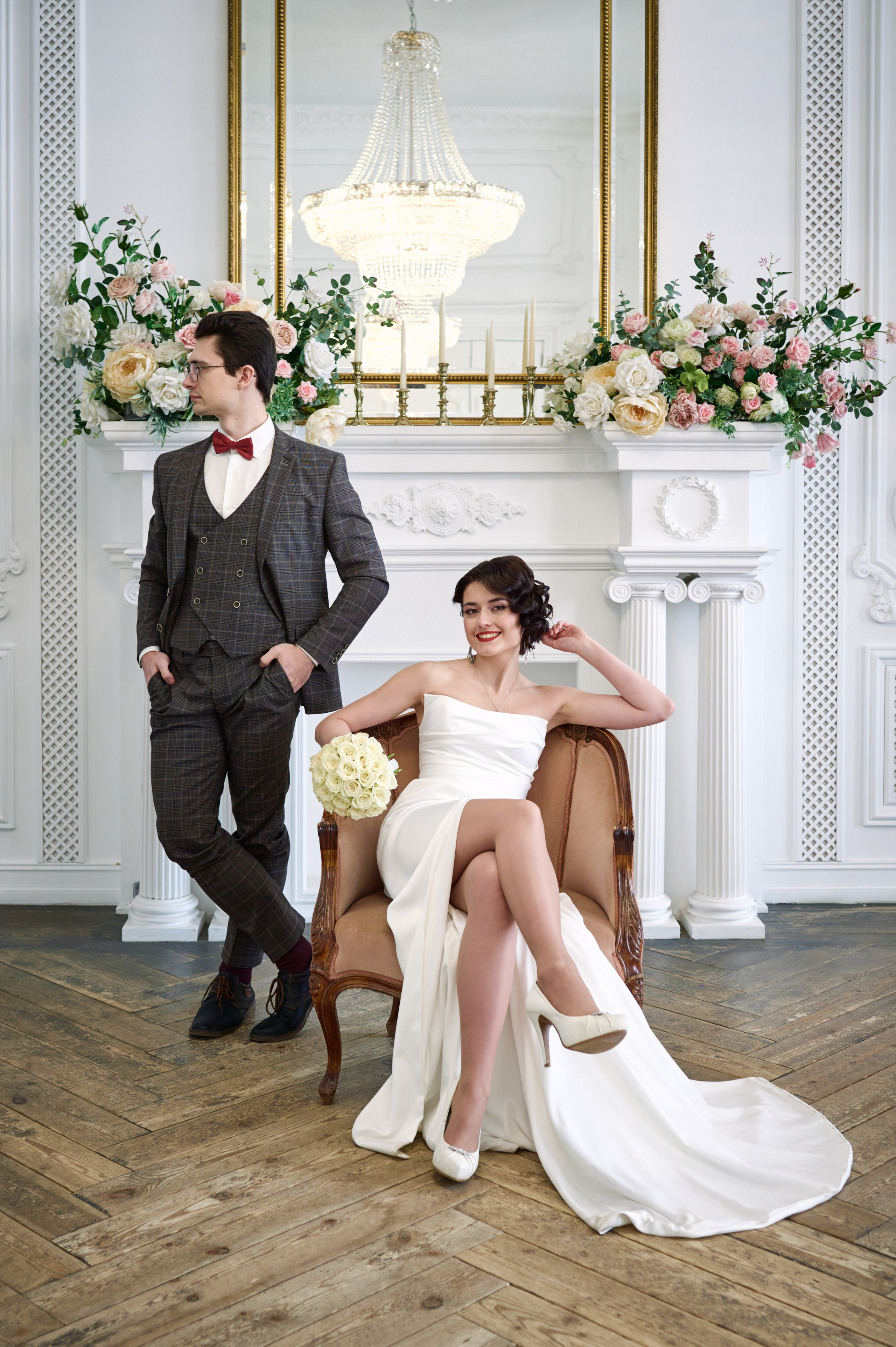 Пара на свадьбе, танец и веселье, репортажная съемка свадьбы