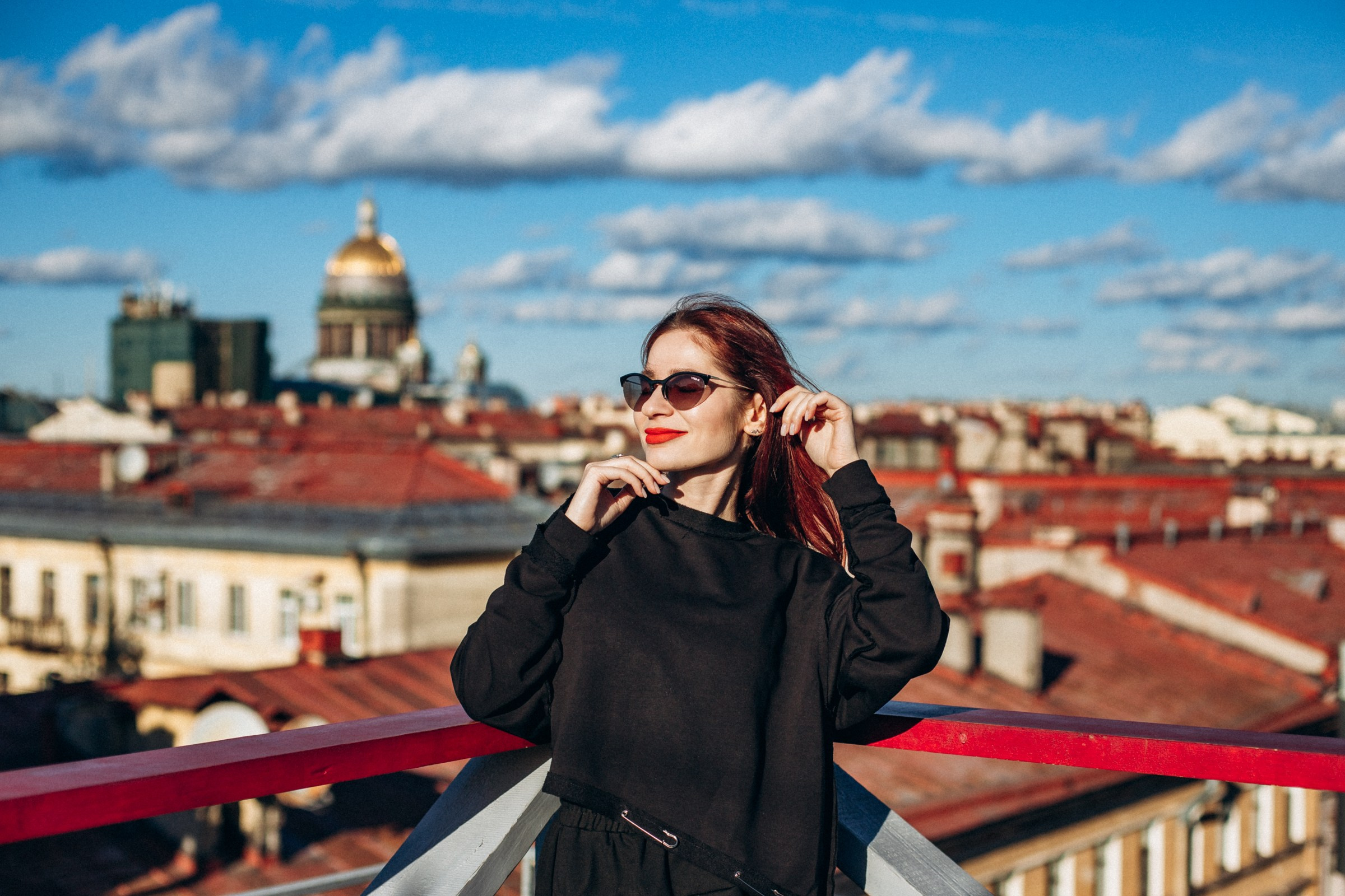 Людмила в сентябре. Фотопрогулка в Петербурге. Индивидуальный и семейный фотограф в Санкт-Петербурге