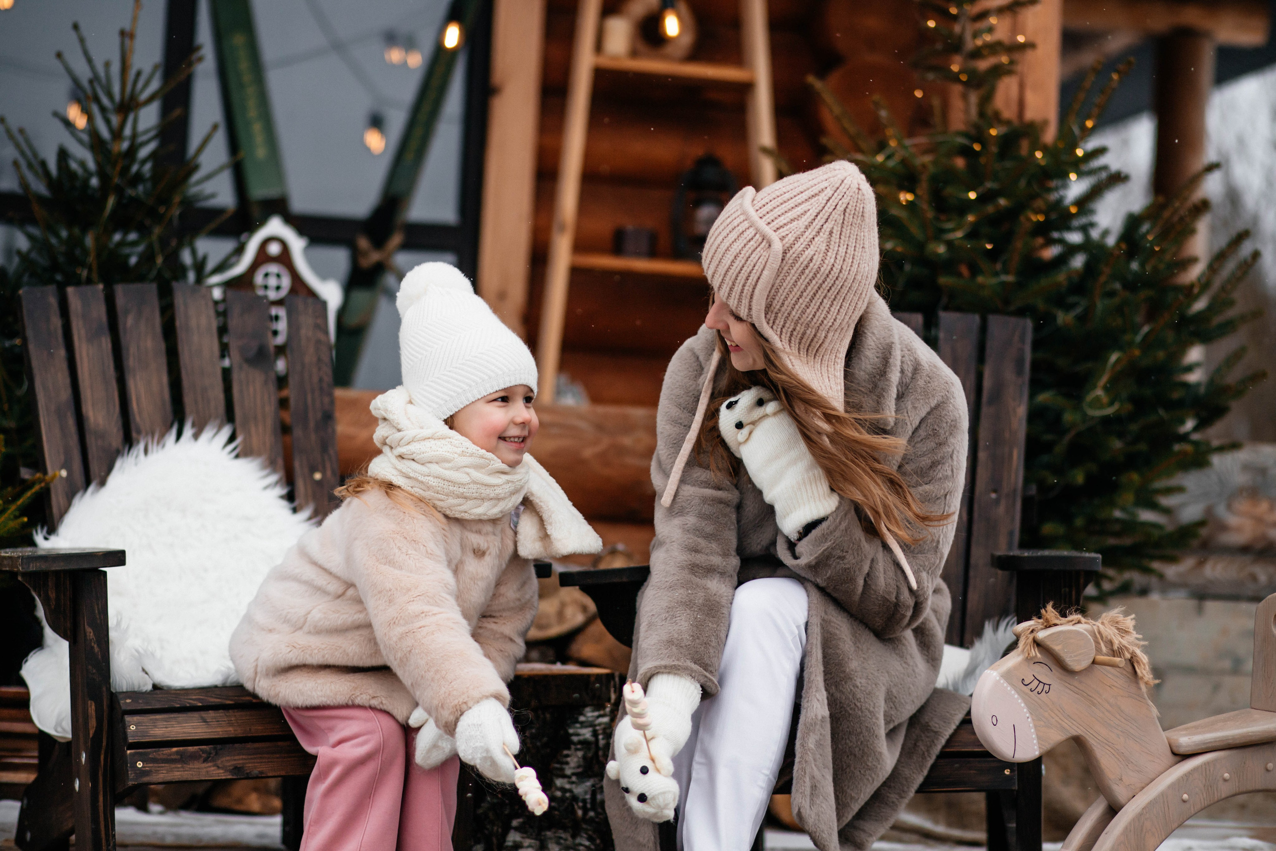 Зимнее мама+доча. Свадебный и семейный фотограф Витебск