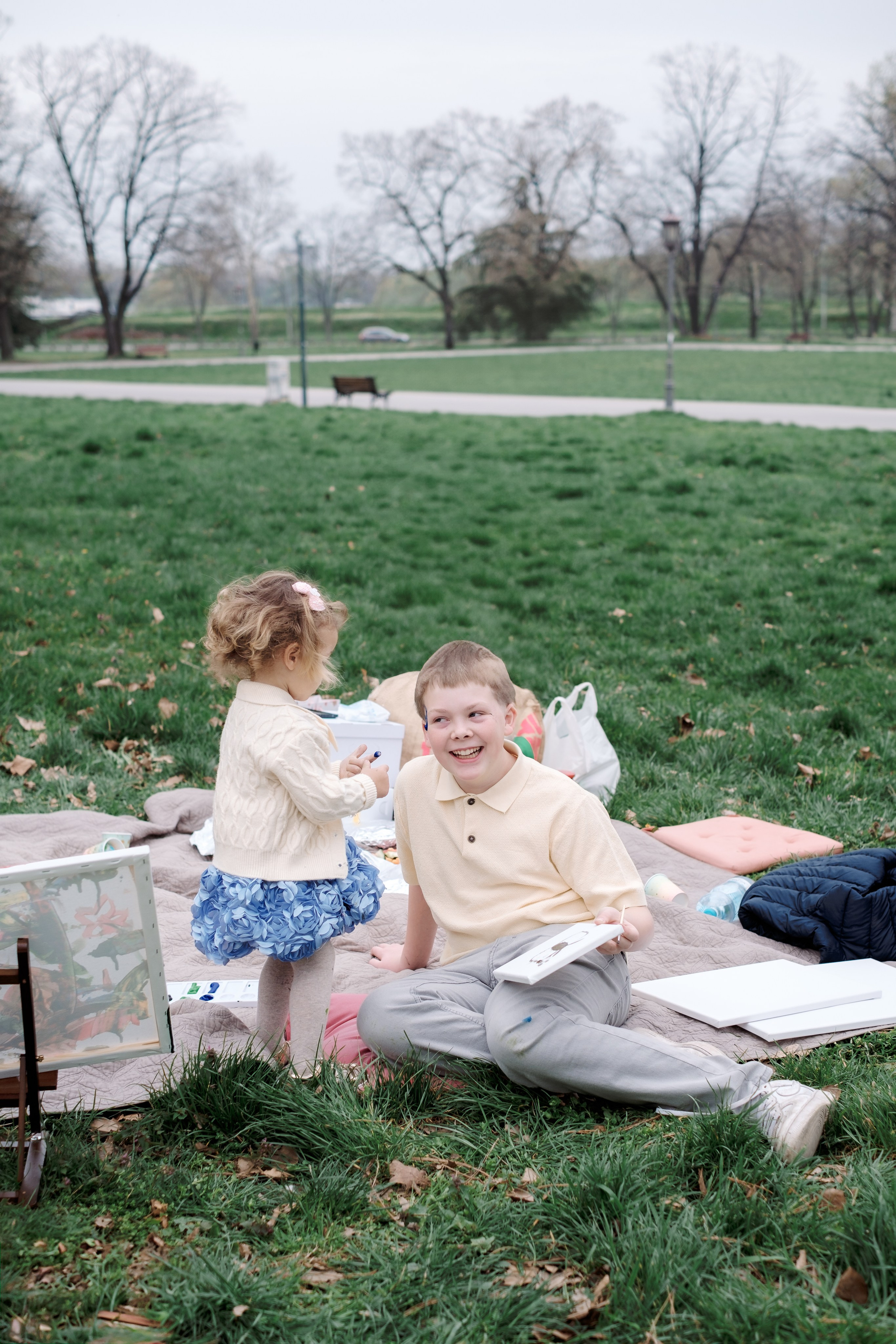 Пикник у Калемегдана. Фотограф в Белграде