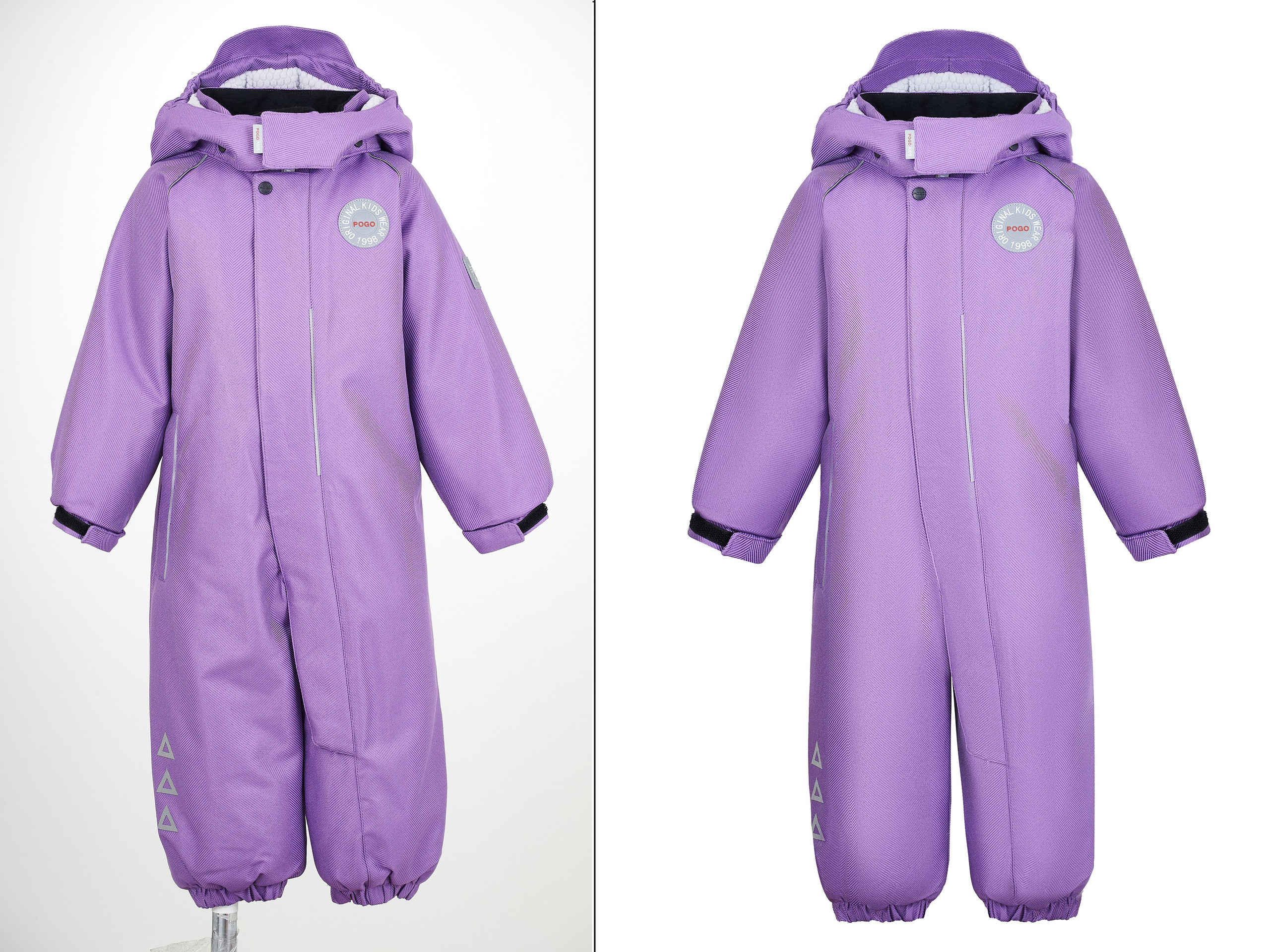 Ретушь детской одежды на невидимом манекене для каталога.