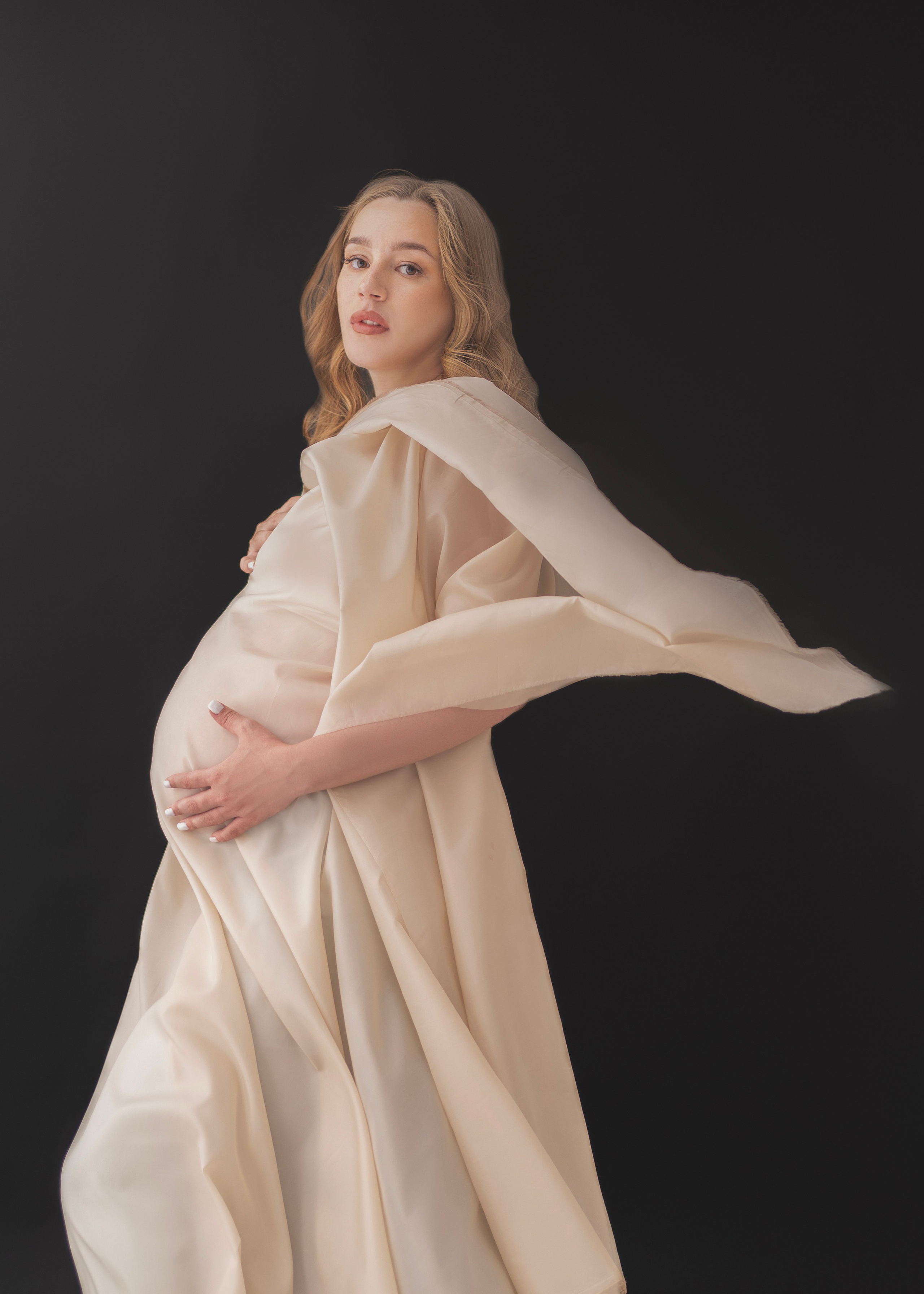 Фотосессия беременной с тюлем с тканью нежные фотографии беременных Беременность Pregnancy Линдберг Идеи для фотосессии беременной Фотосессия беременной