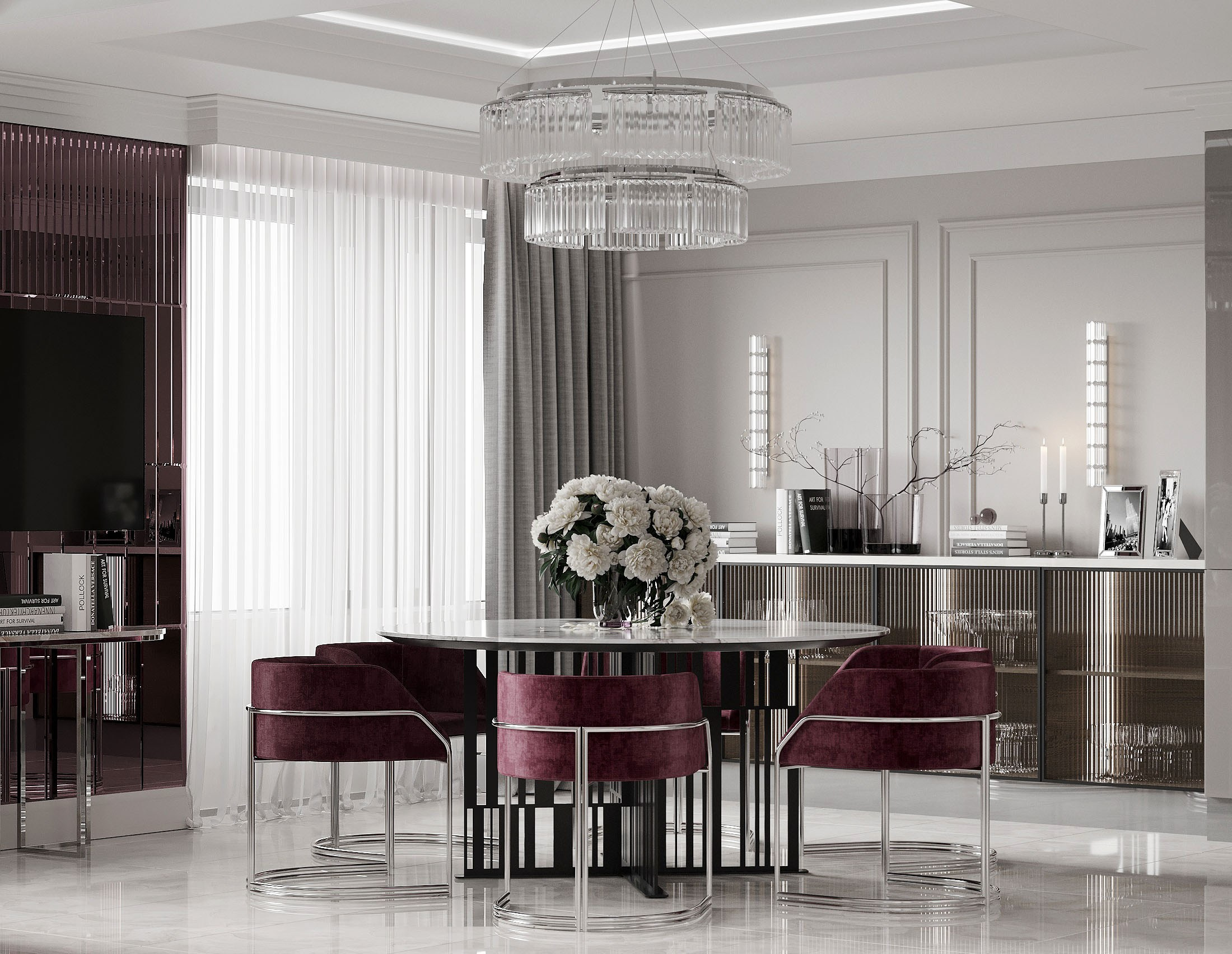 ЖК D1, 90 м² | МОСКВА. Design interior-Samsonyan R