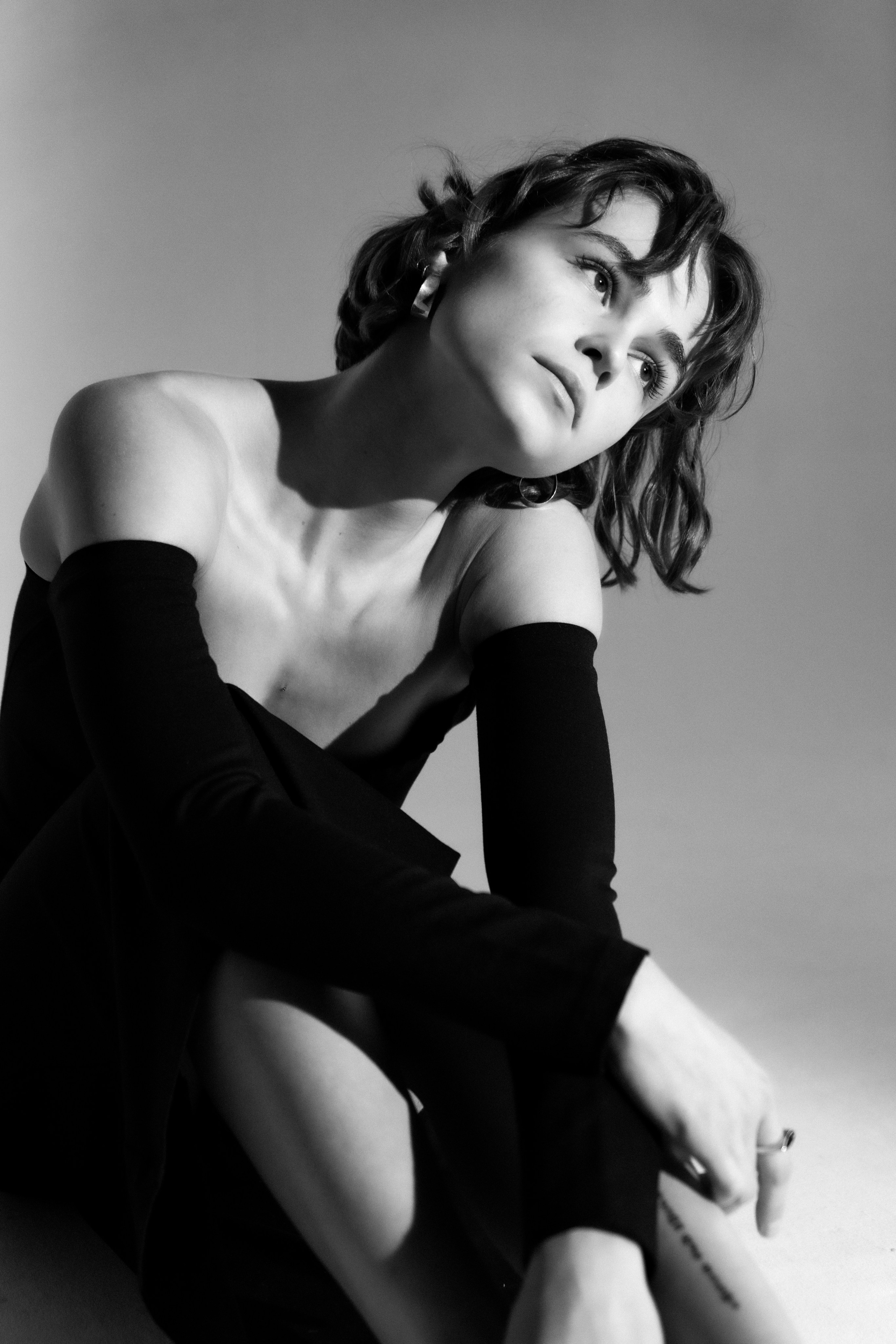 Портретная фотосессия в студии Санкт-Петербурга для Марии. Светлана Гопанюк. Портретный фотограф. Санкт-Петербург. СПб