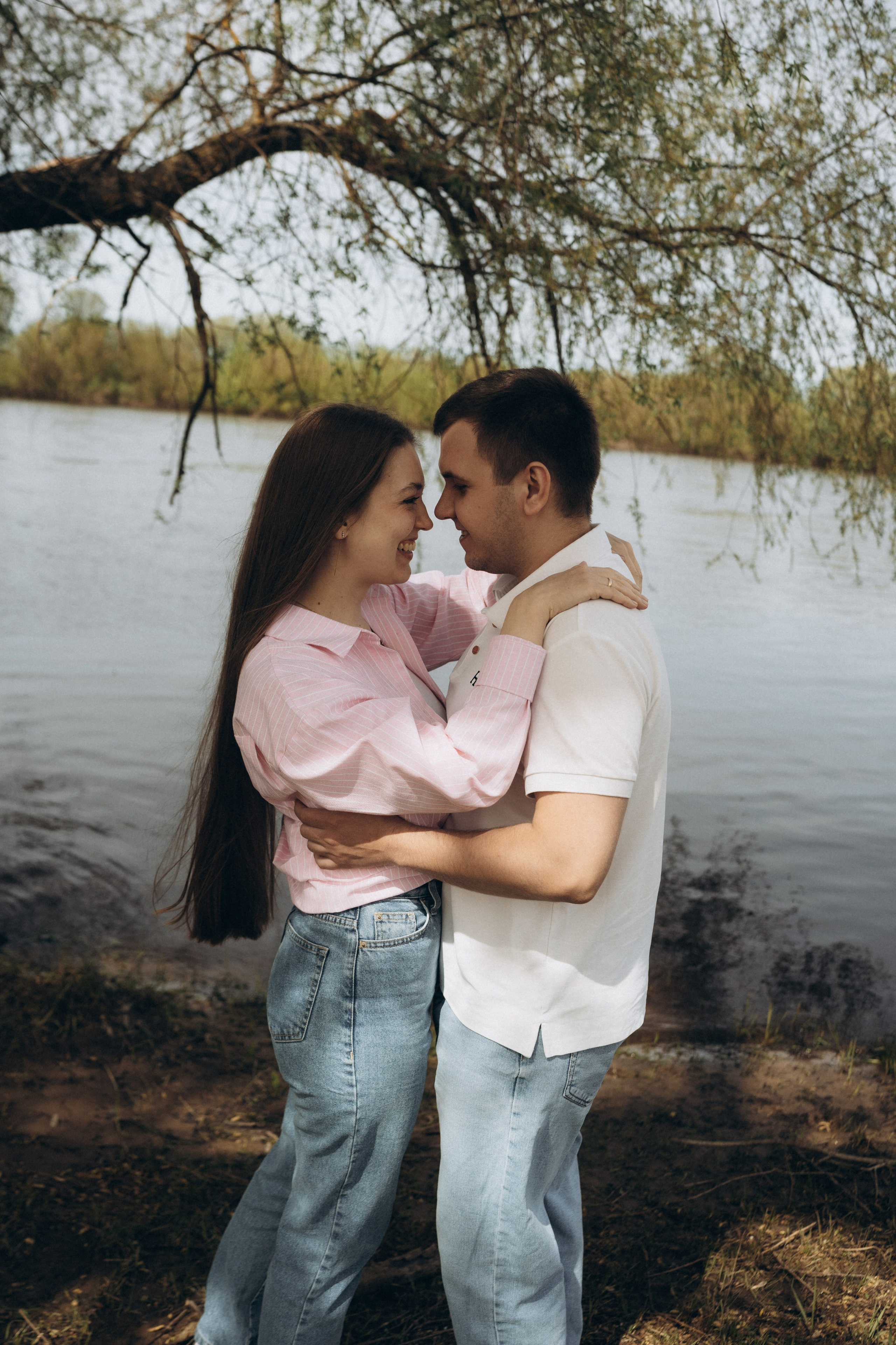 Кирилл и Таня парная фотосессия на улице. Семейный фотограф Егор Веденин
