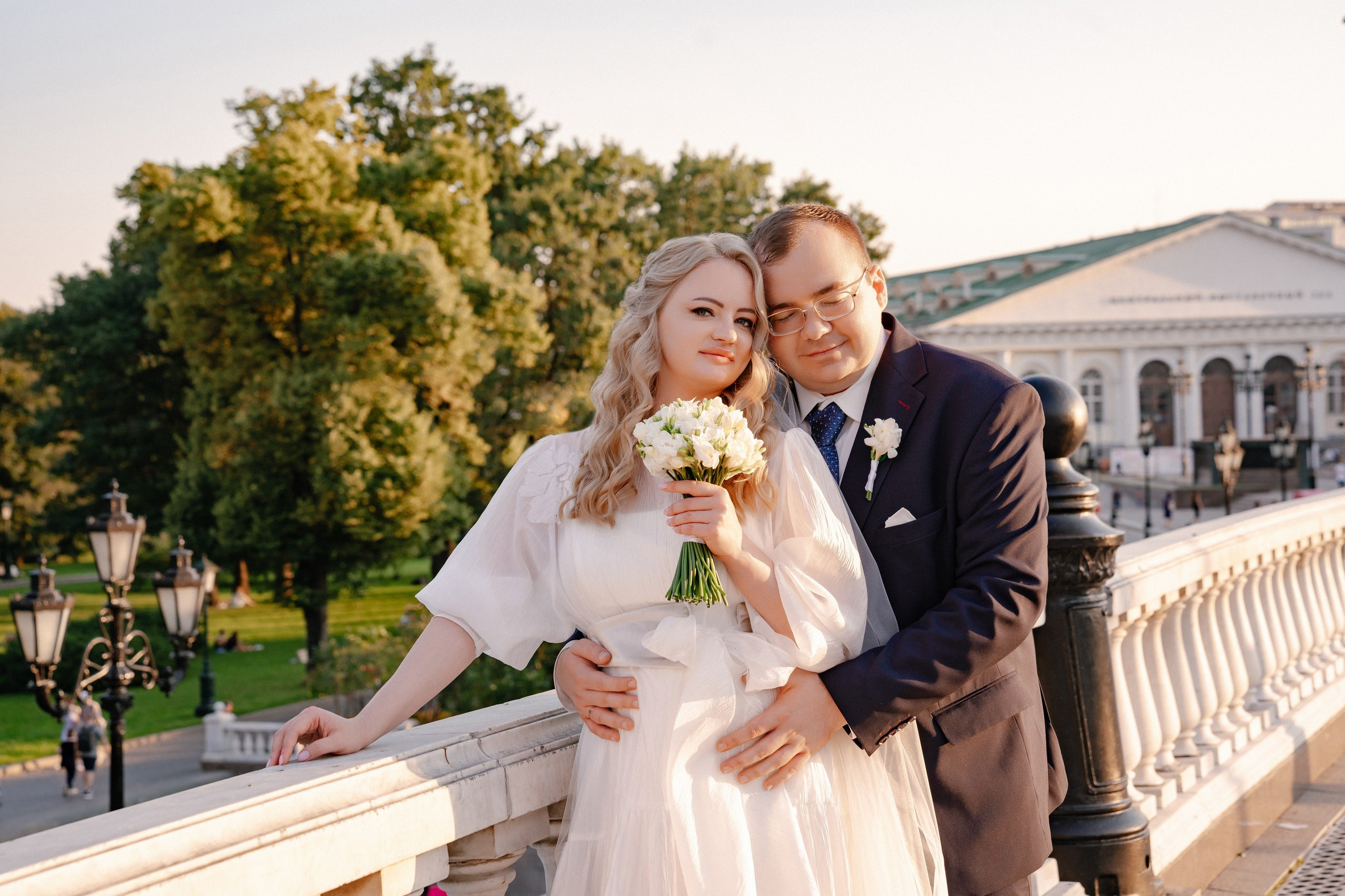 Свадебная фотосъемка в гостинице Националь в самом сердце столицы (часть 2)