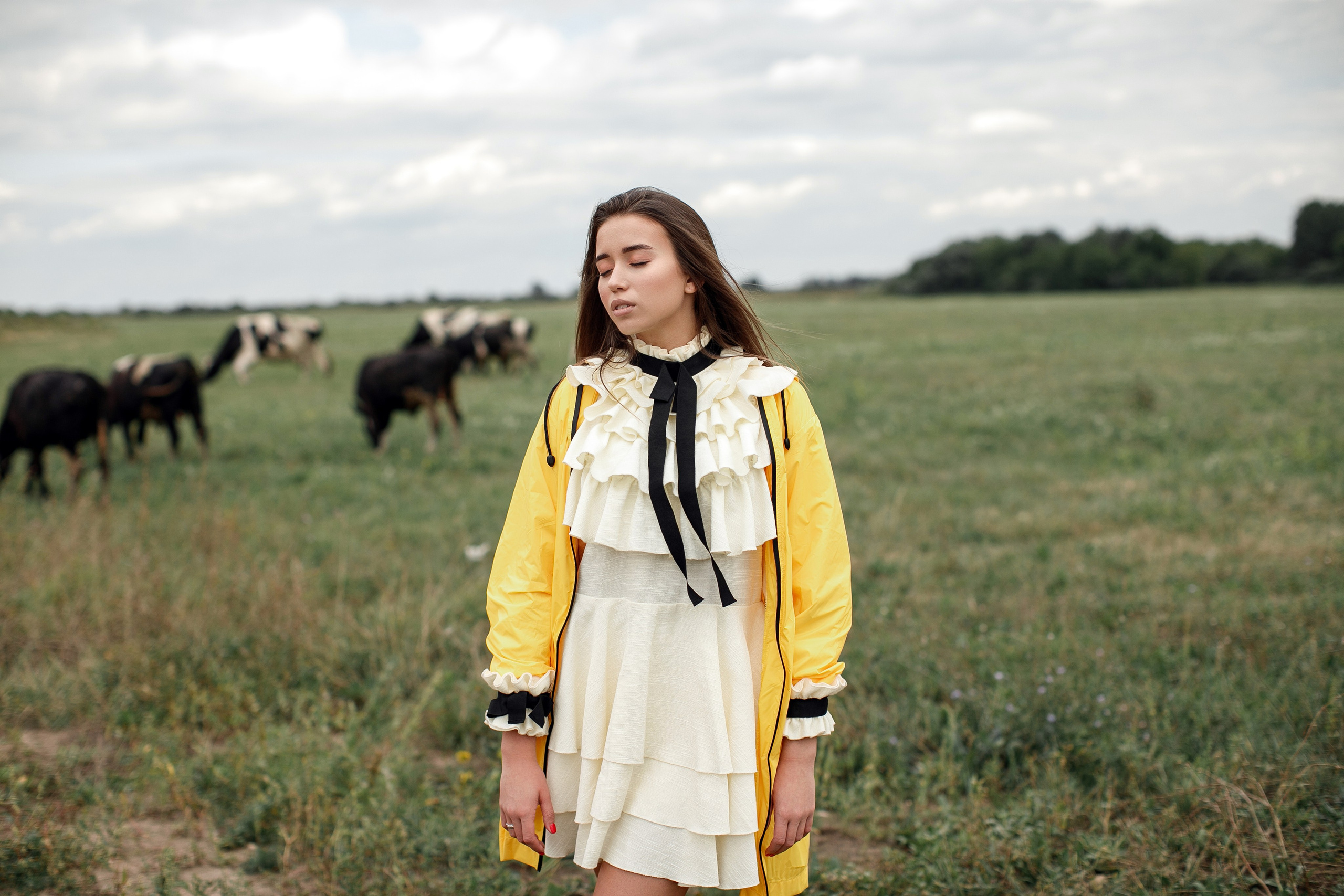 Фотосессия Полины у маяка. Свадебный фотограф Москва