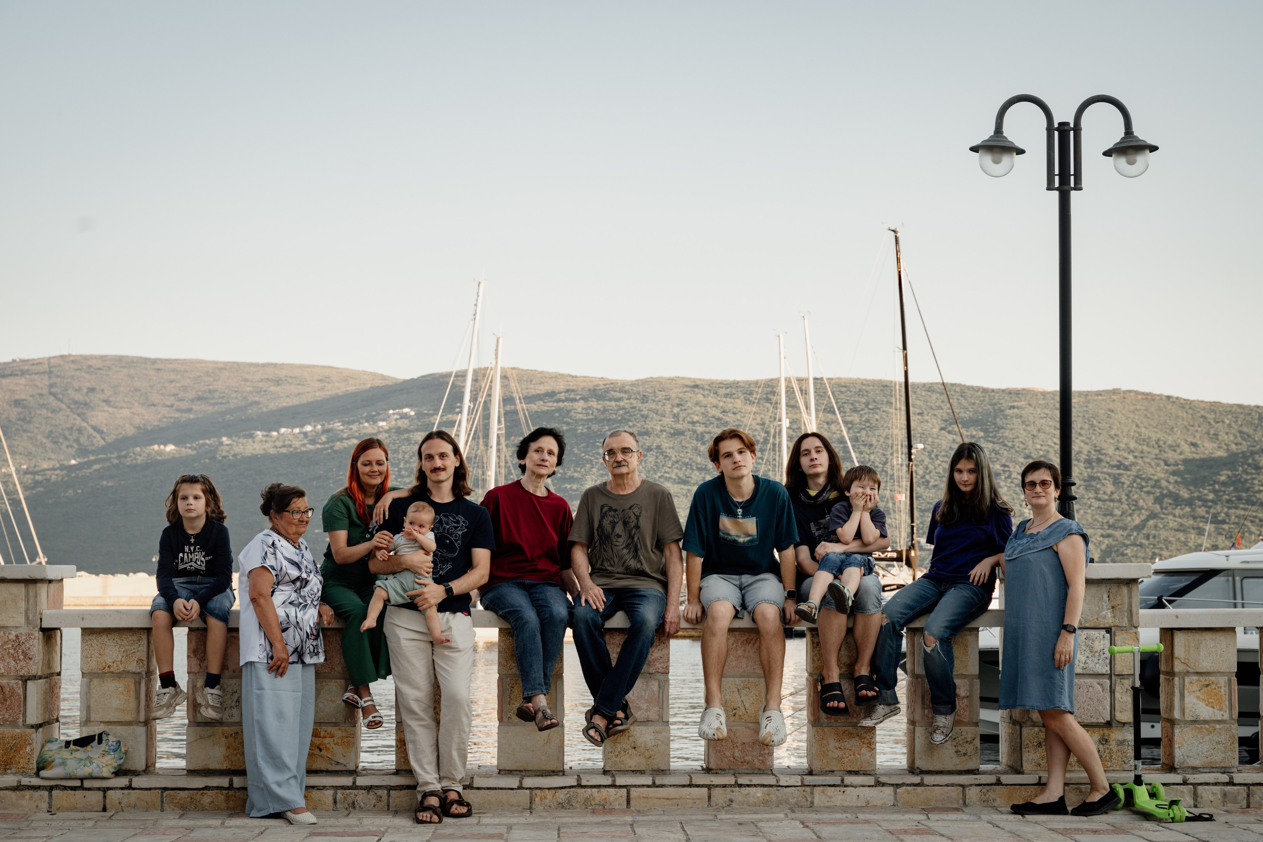Big family. Photographer in Montenegro | Фотограф в Черногории