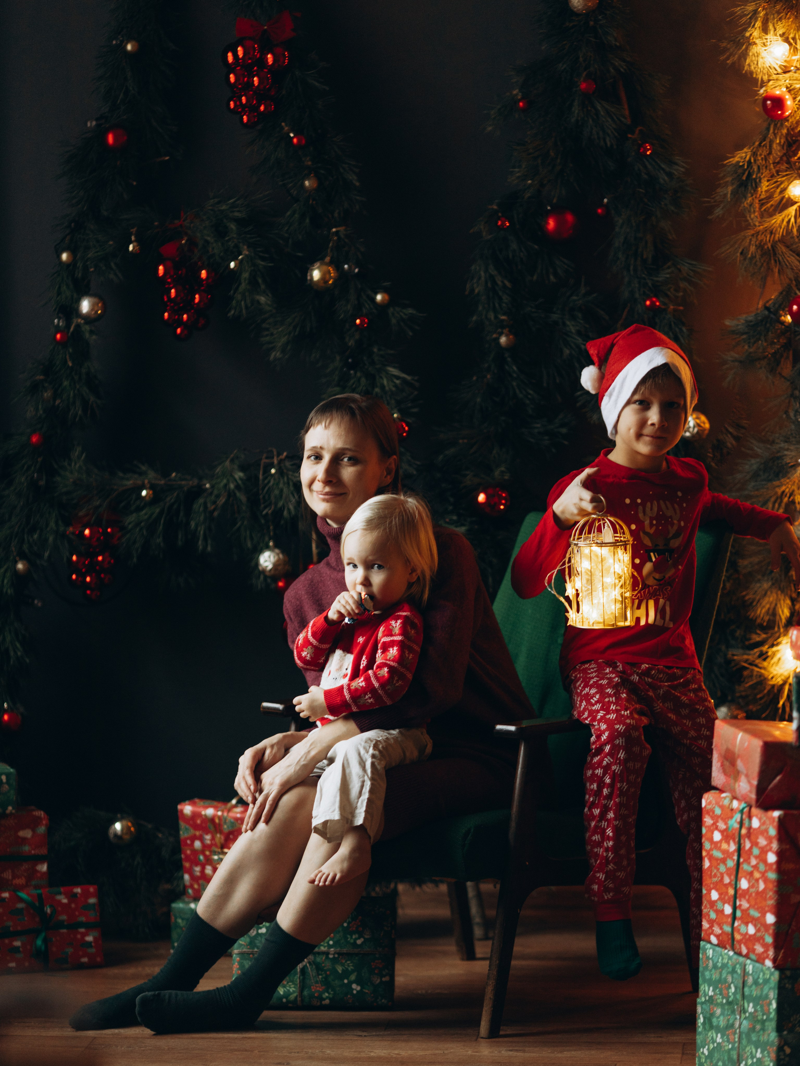 Новогодний проект в Рублёво. Фотограф Людмила Оюн