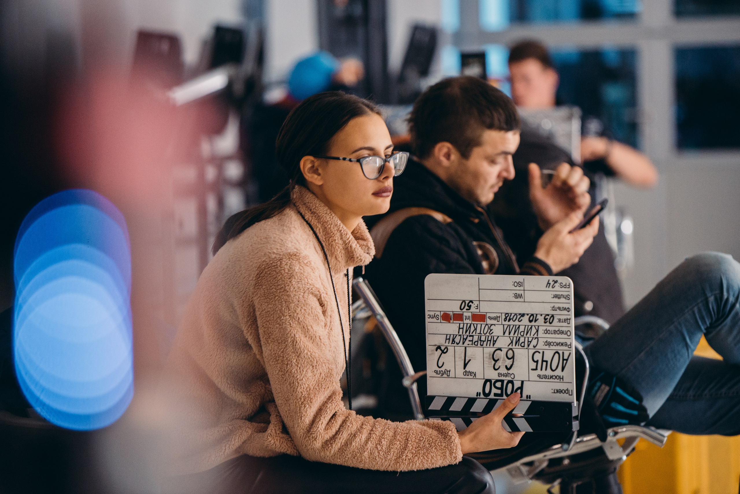 Съемки фильма «Робо». Юлия Суббоцкая