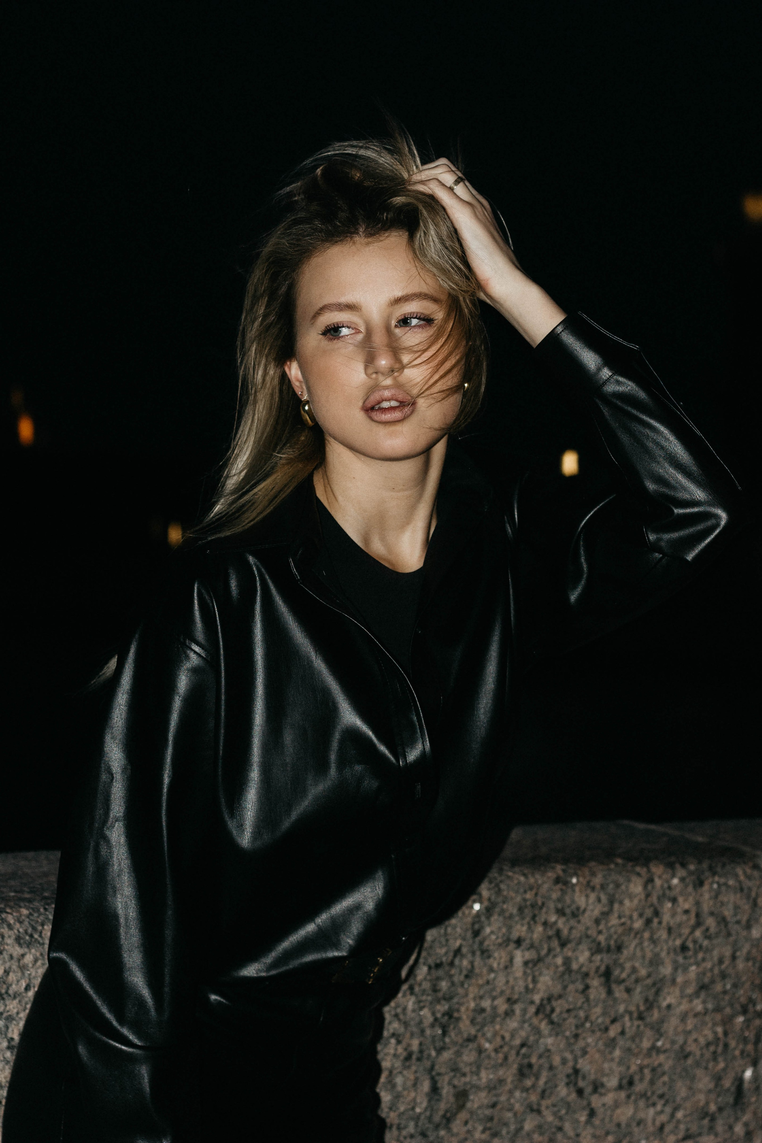 Даша и ночной Петербург. Фотограф в Санкт-Петербурге Головина Анастасия