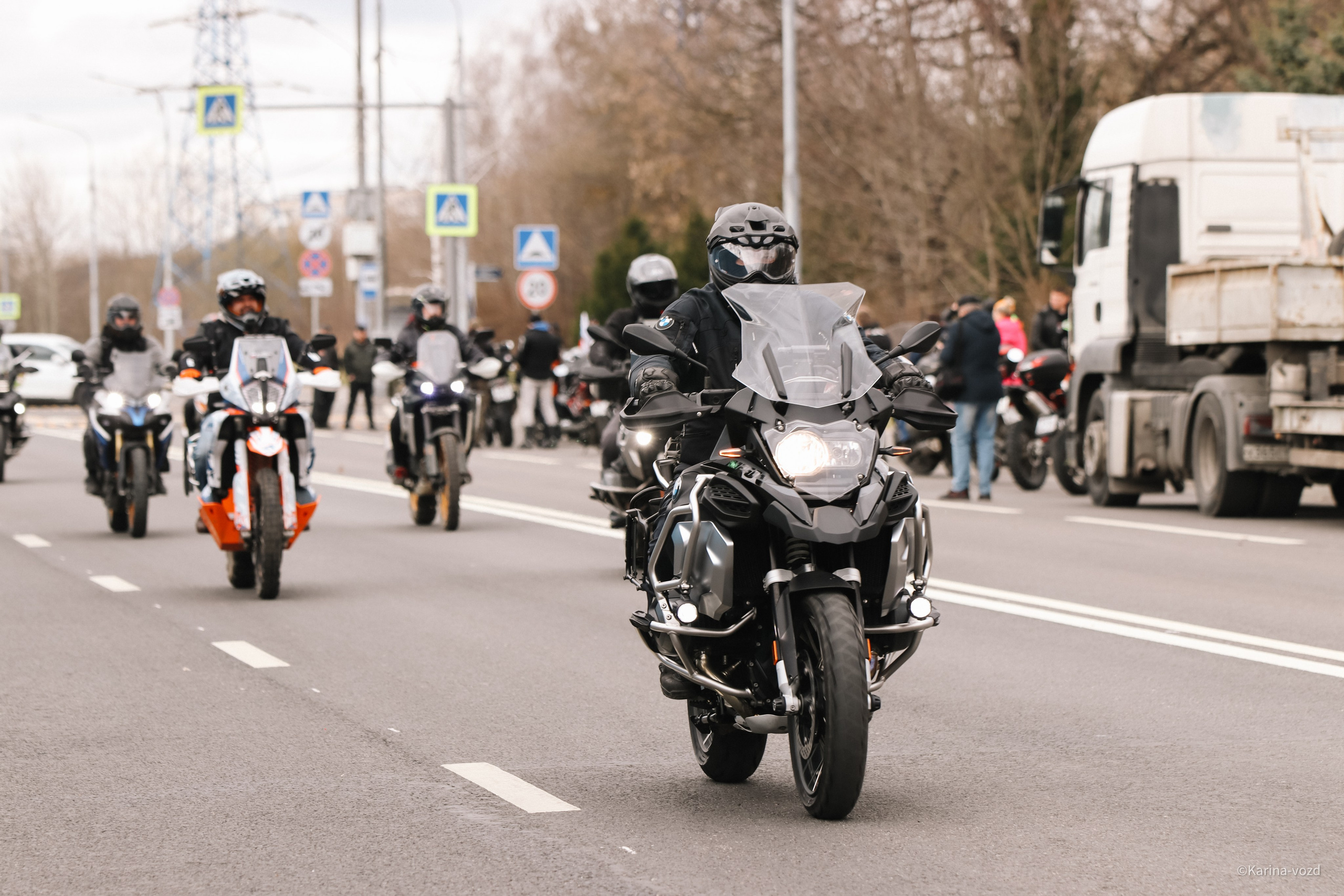 Открытие мотосезона 2025 Зеленоград. Репортажный фотограф в Москве и Зеленограде Karina-vozd