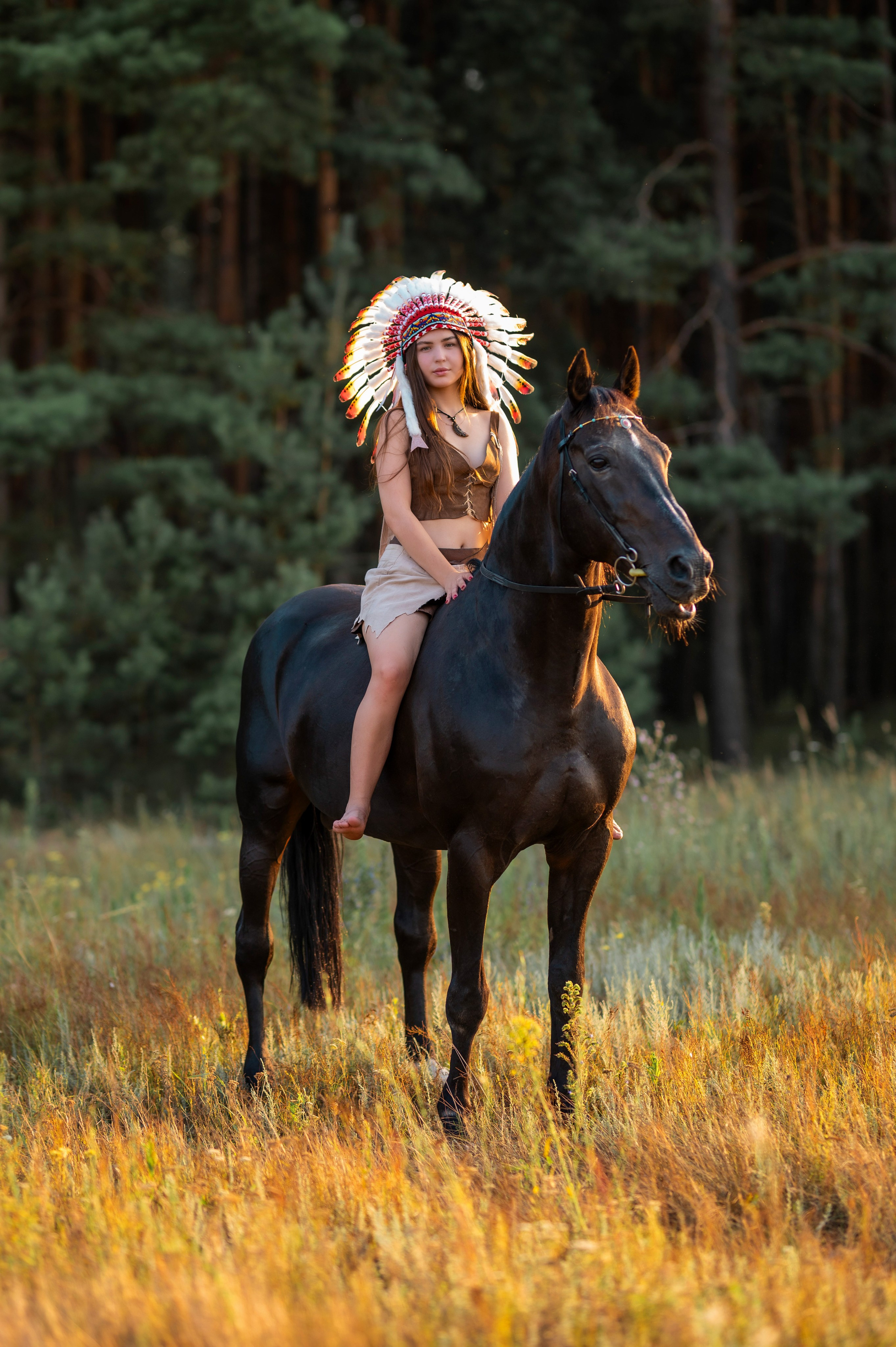 Пакахонтас. Bazarkom-photo.ru Фотограф Виктор Оськин в Старом Осколе