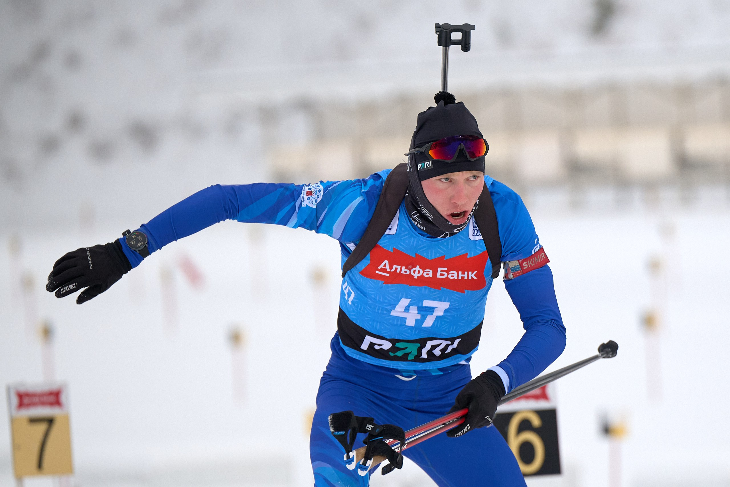 Биатлон. Чемпионат России — 2024/2025, 3-й этап, Ижевск. Ижевская винтовка. Спортивный репортажный фотограф в Ижевске Сергей Мерзляков